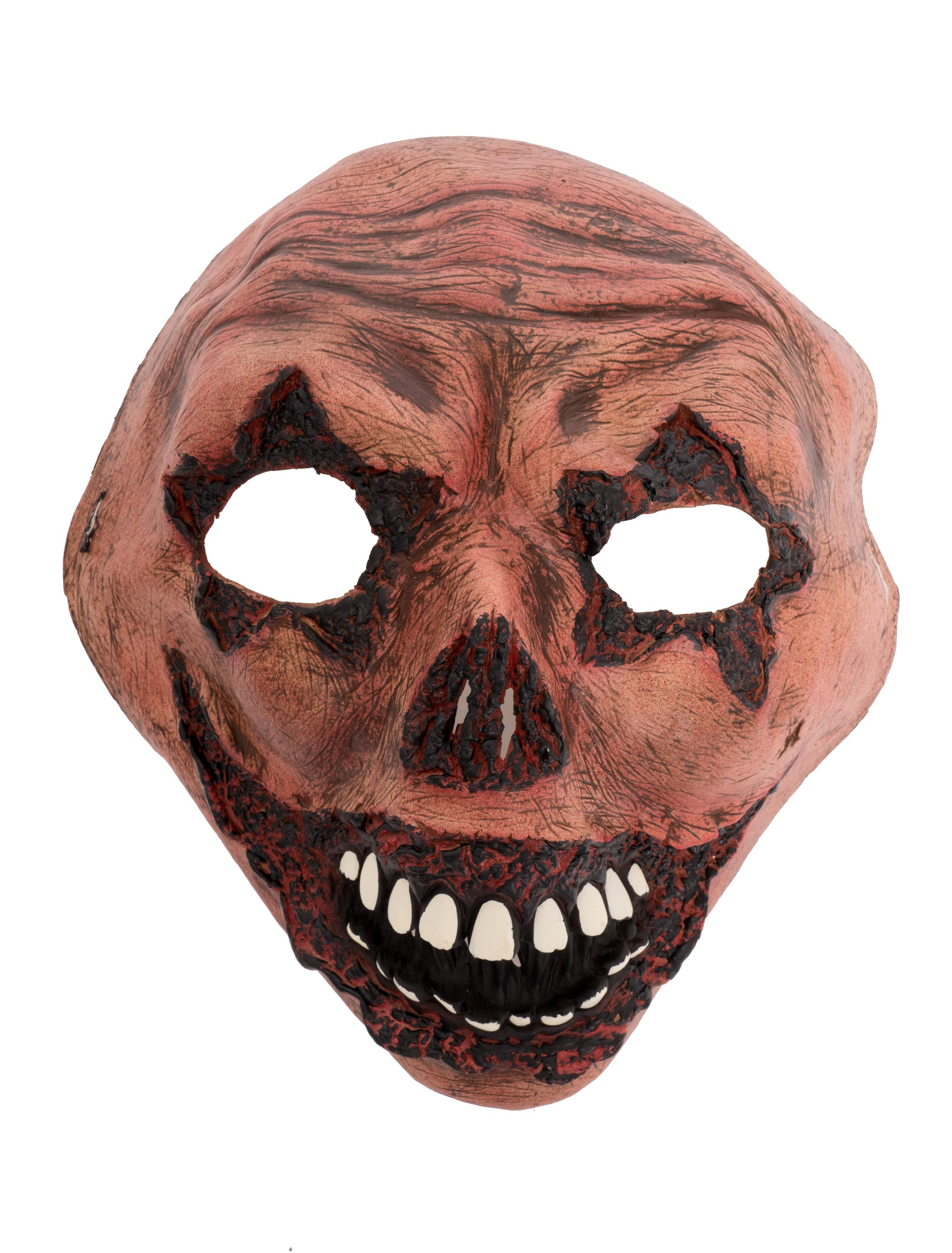 Latexmaske verbranntes Gesicht