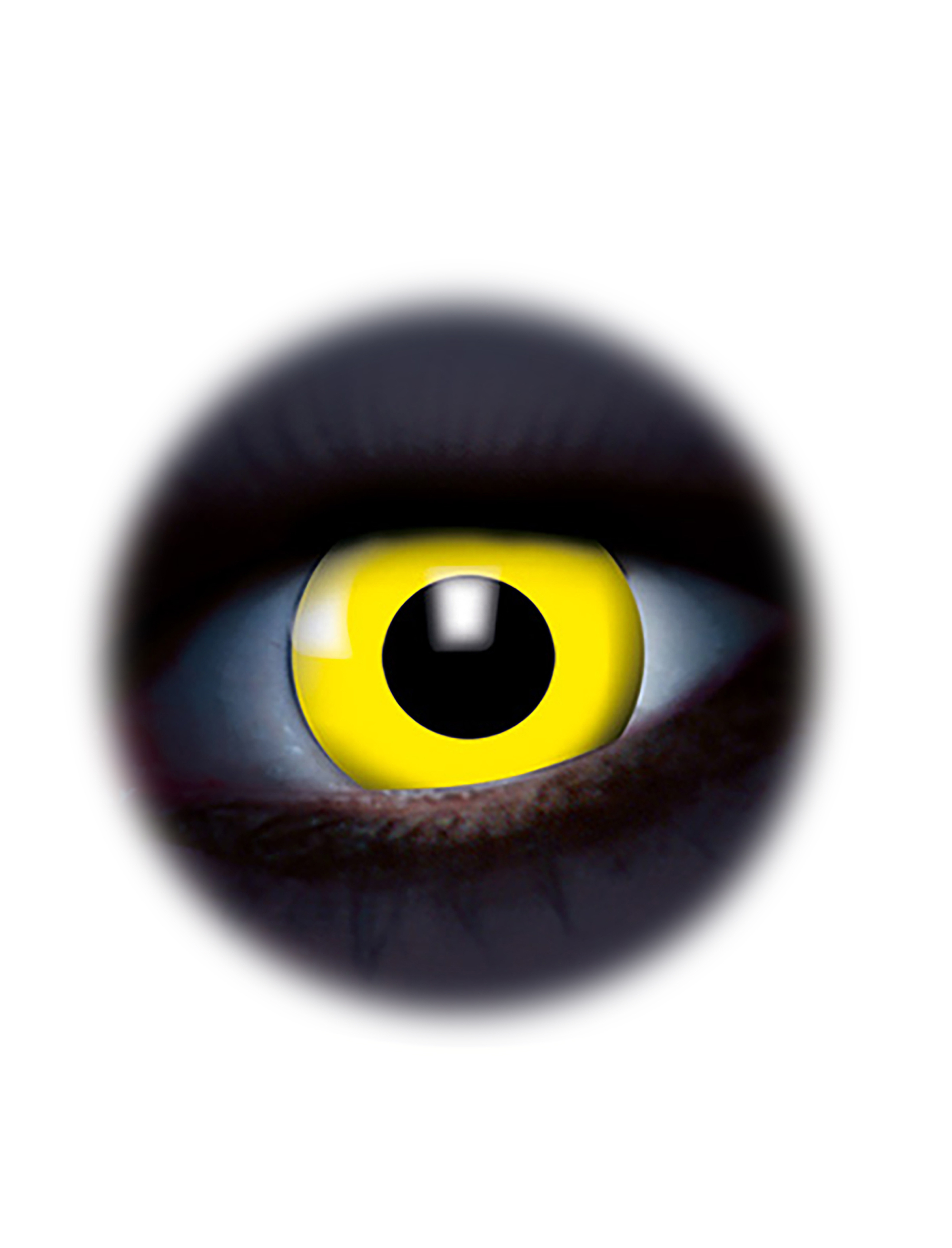 Kontaktlinsen UV Flash Yellow