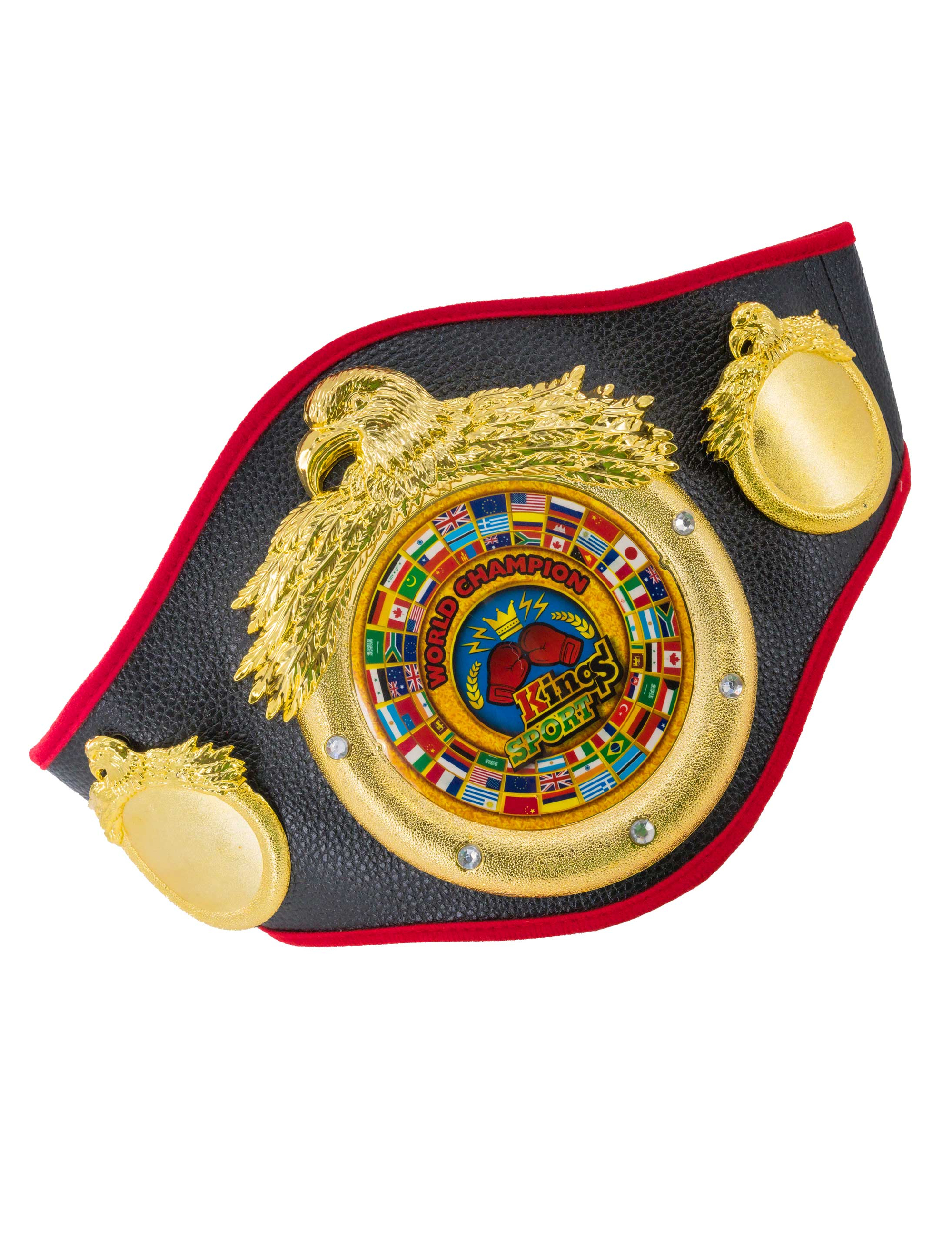 Gürtel Champion schwarz/gold one size