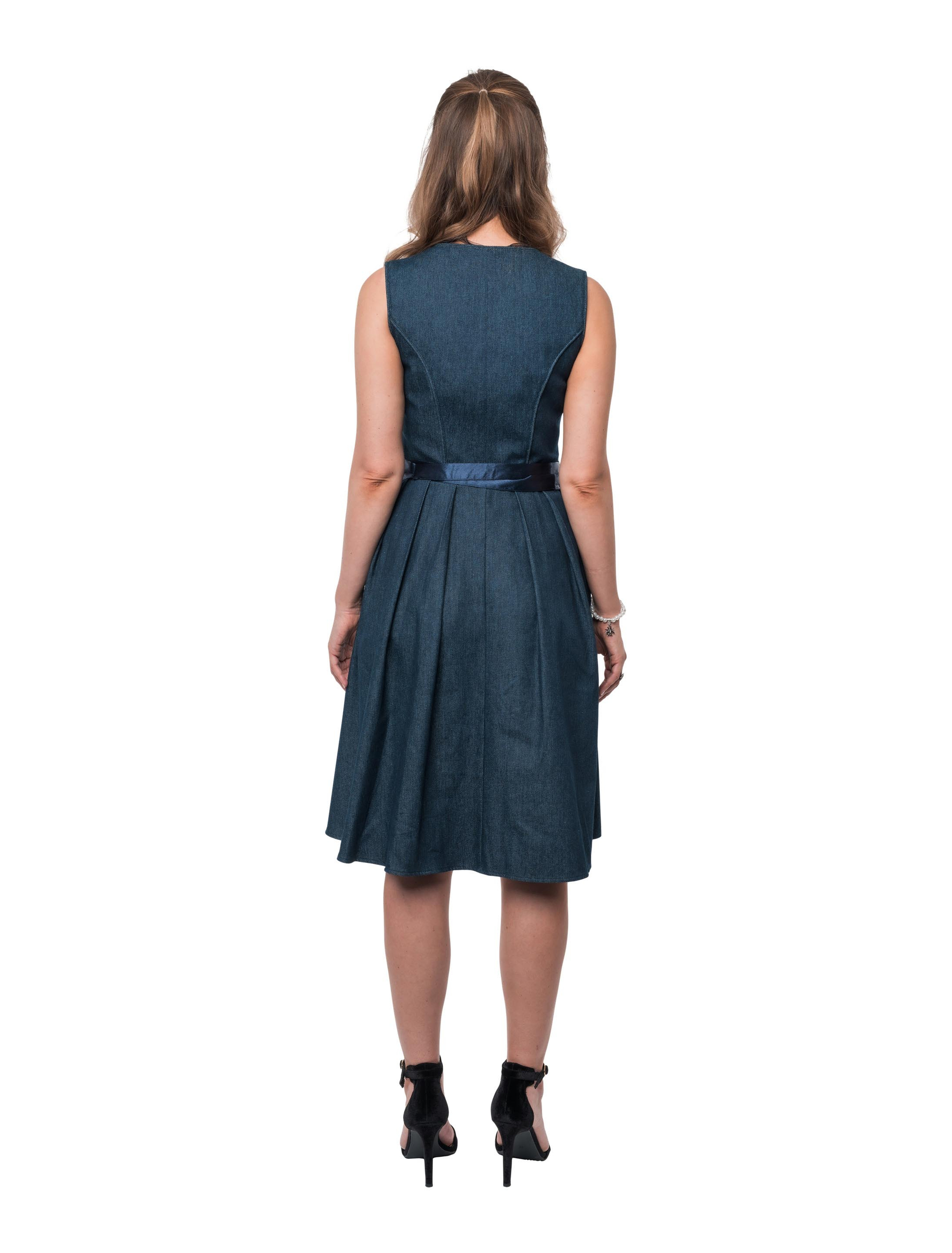 Dirndl Magda Damen blau 36