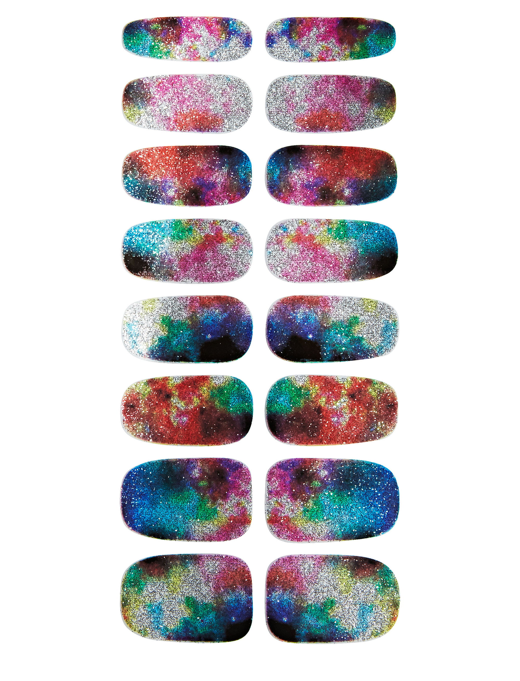 Nagelsticker bunt