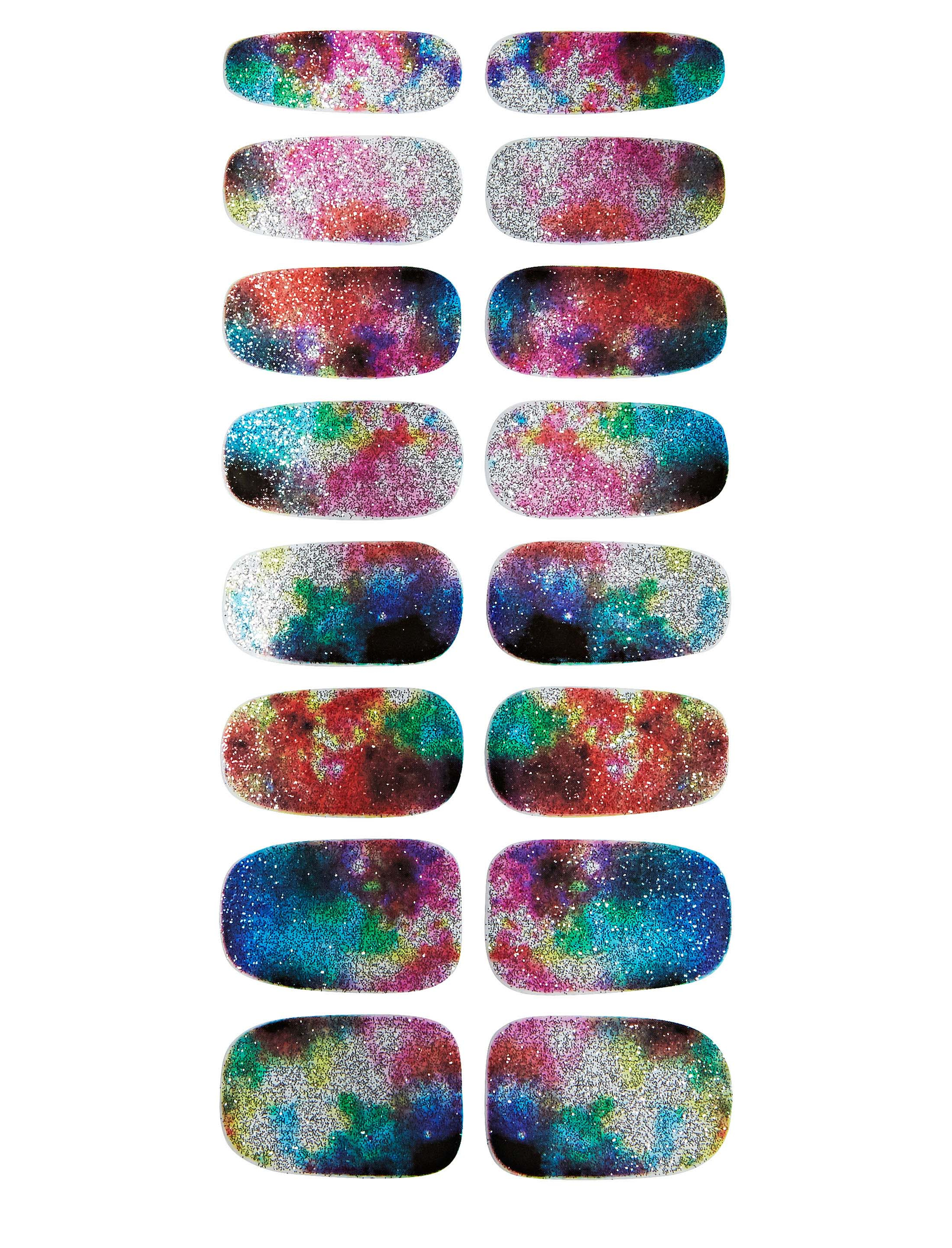 Nagelsticker bunt