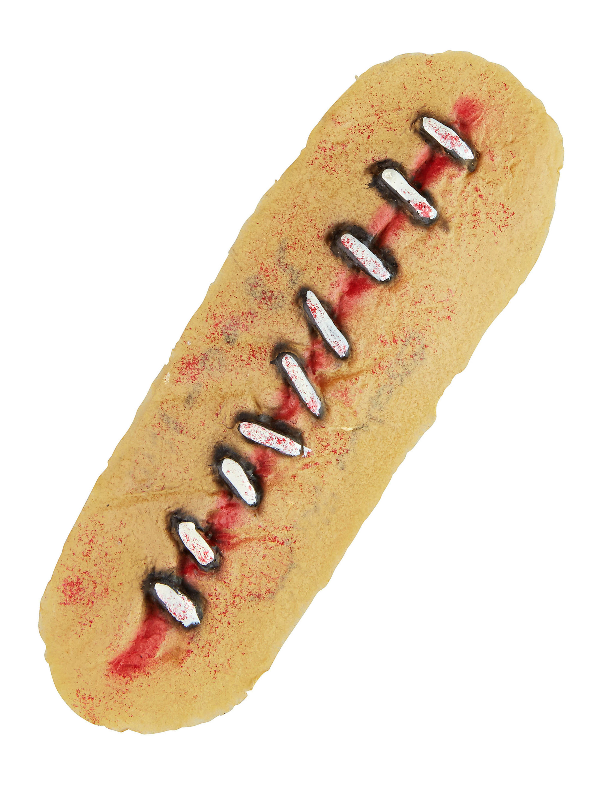 Latexwunde genäht