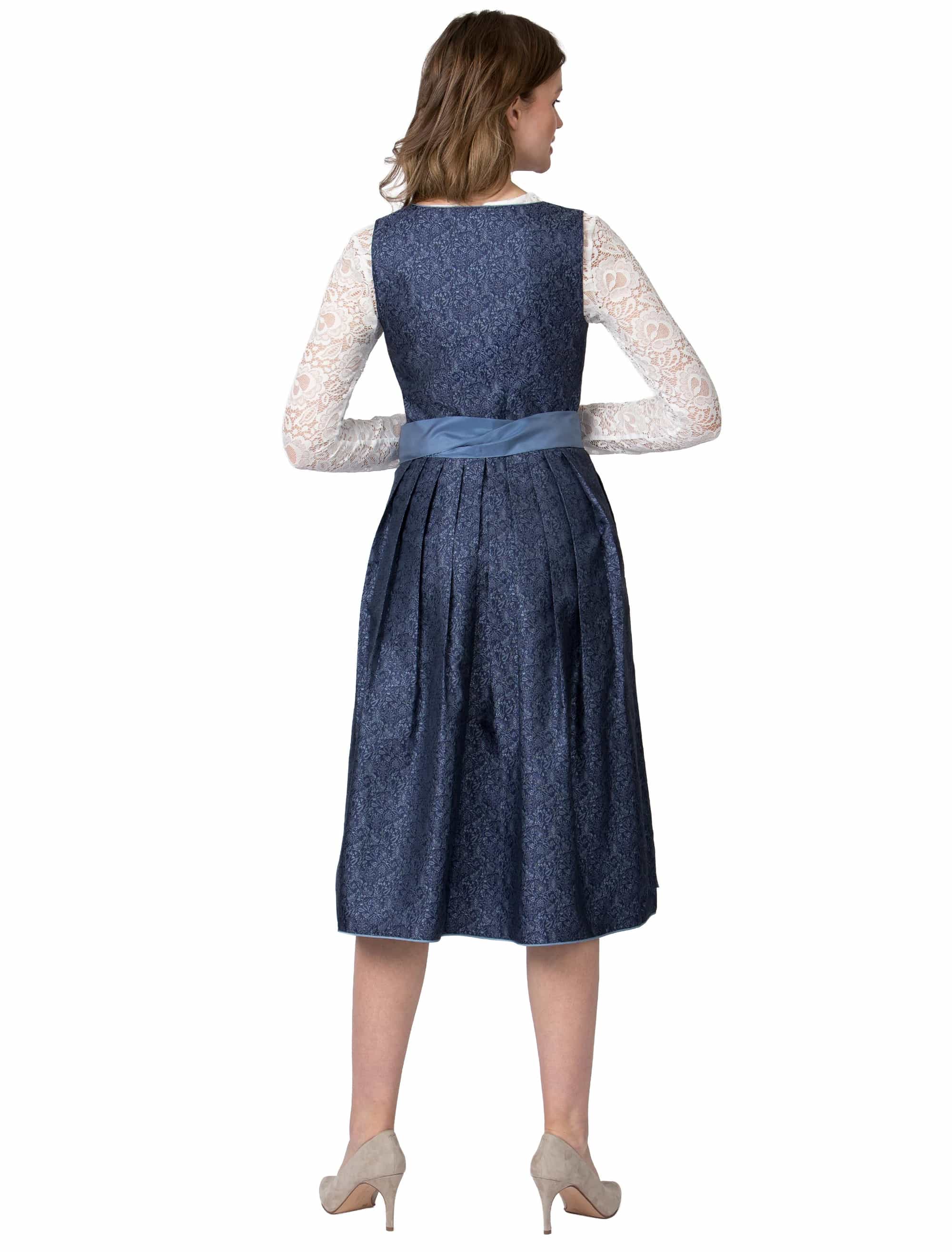 Dirndl Leonora Damen blau 42