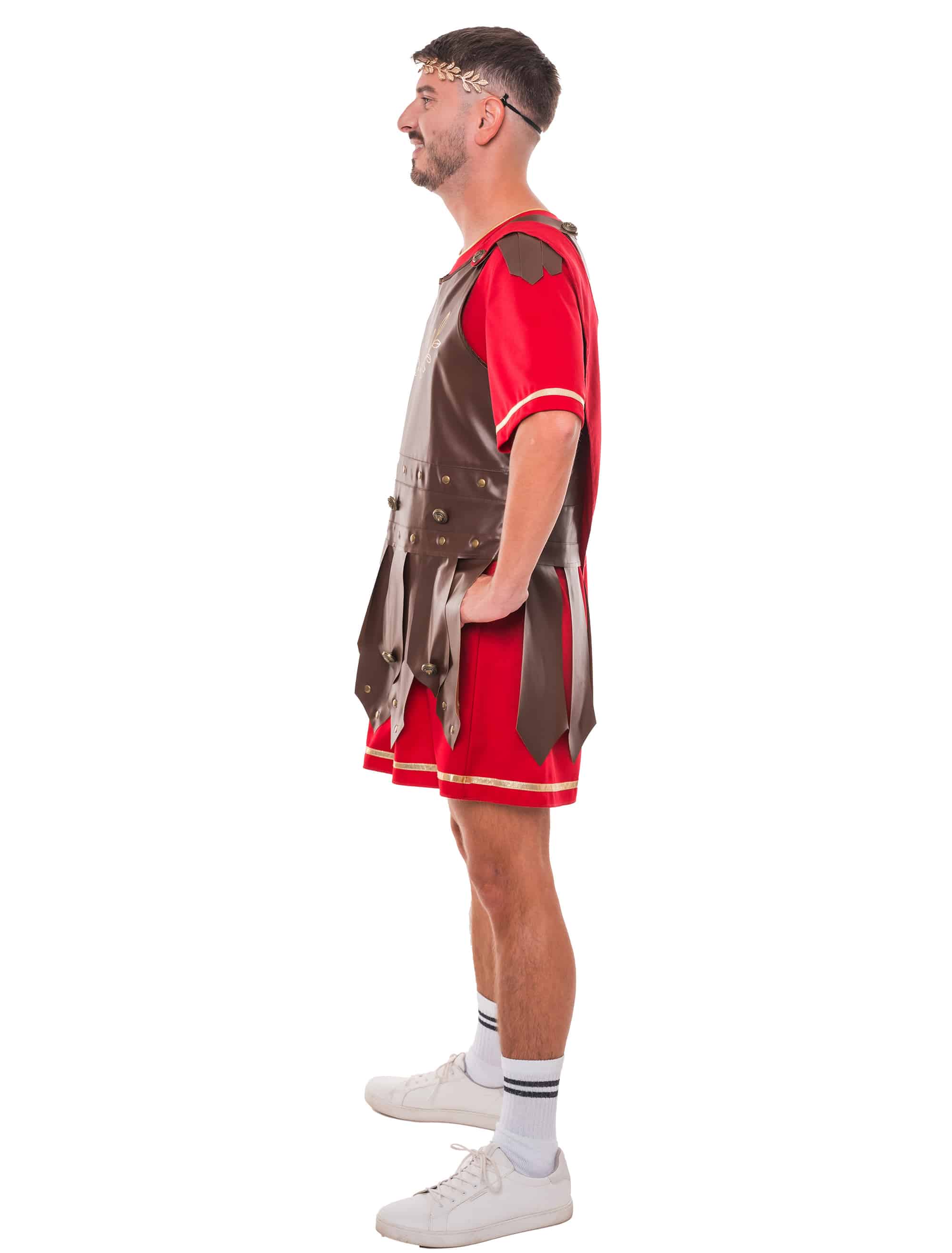 Gladiator 3-tlg. Herren braun/rot S/M