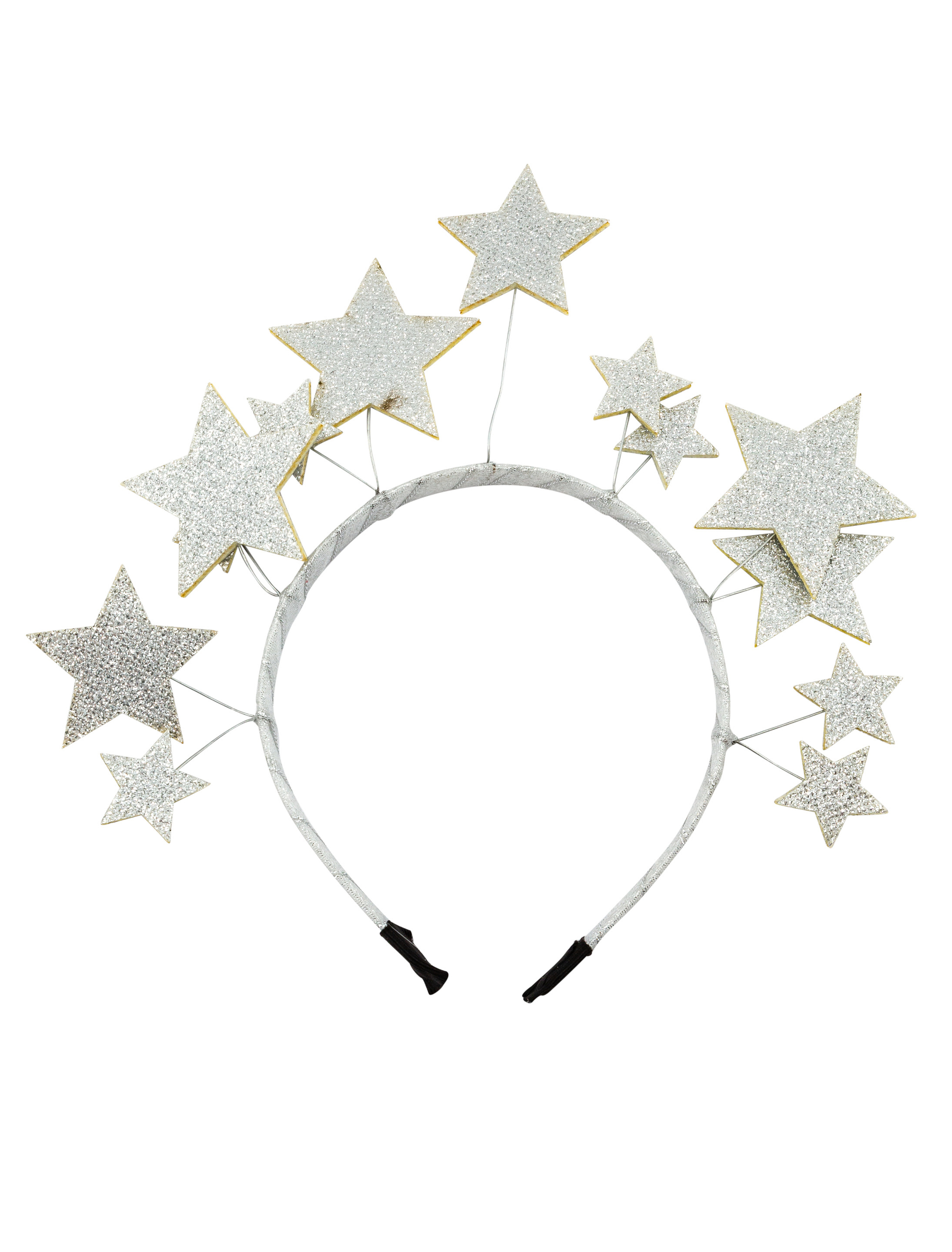 Haarreif mit Sternen Damen silber