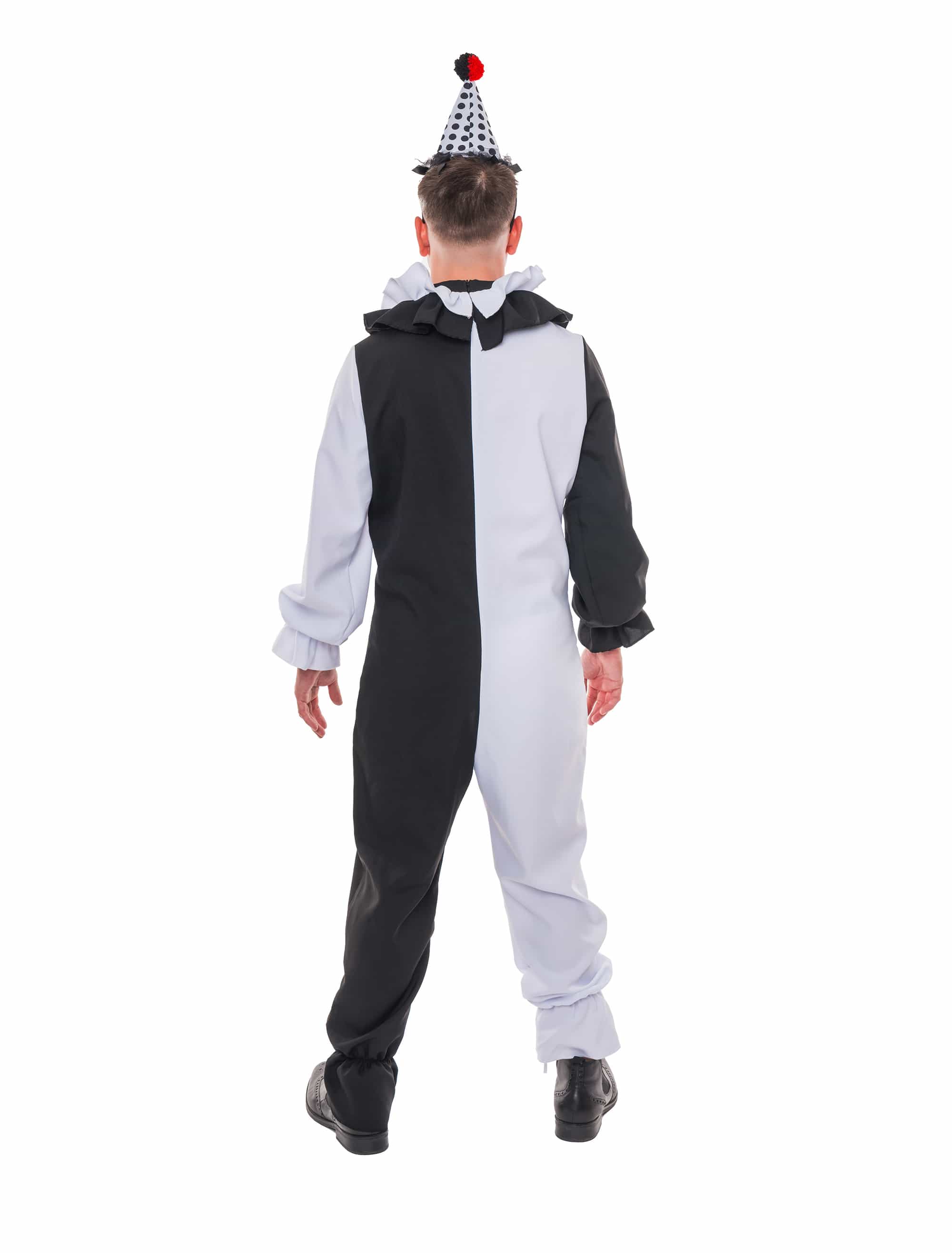 Overall Terrific Clown Herren schwarz/weiß S/M