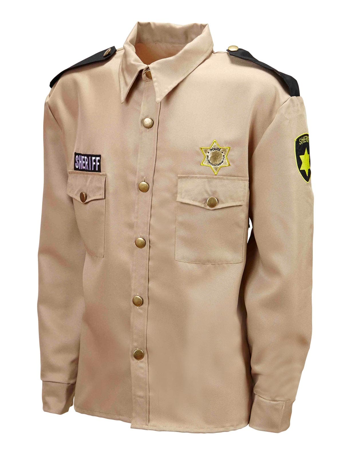 Hemd Sheriff Herren beige M/L