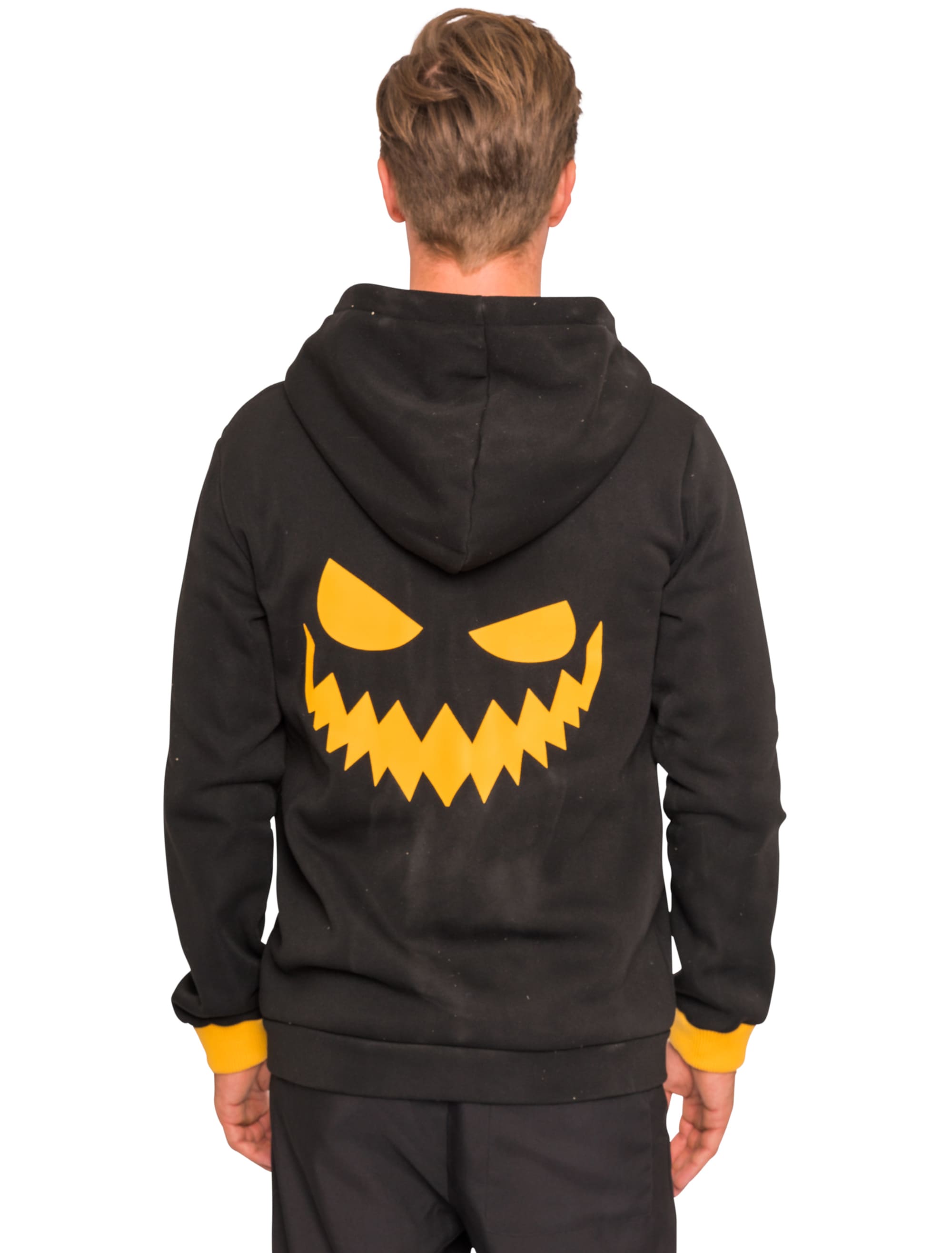 Jacke Kürbis schwarz/orange S