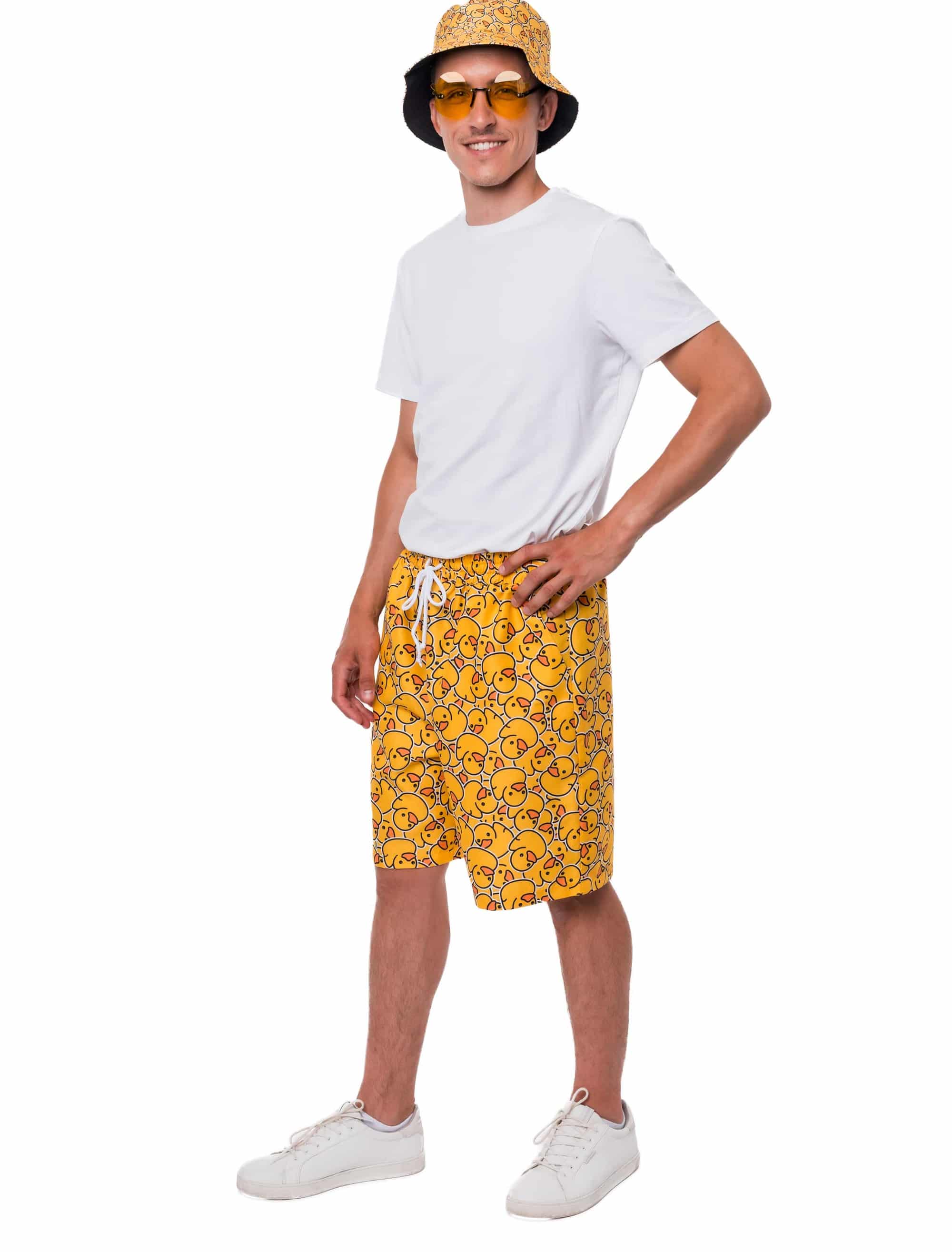 Shorts Enten Herren gelb S/M