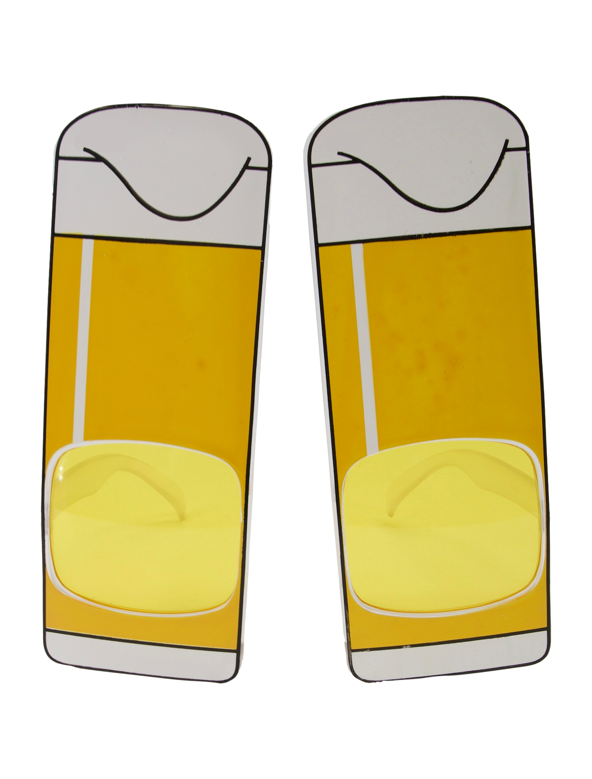 Brille Kölschgläser gelb