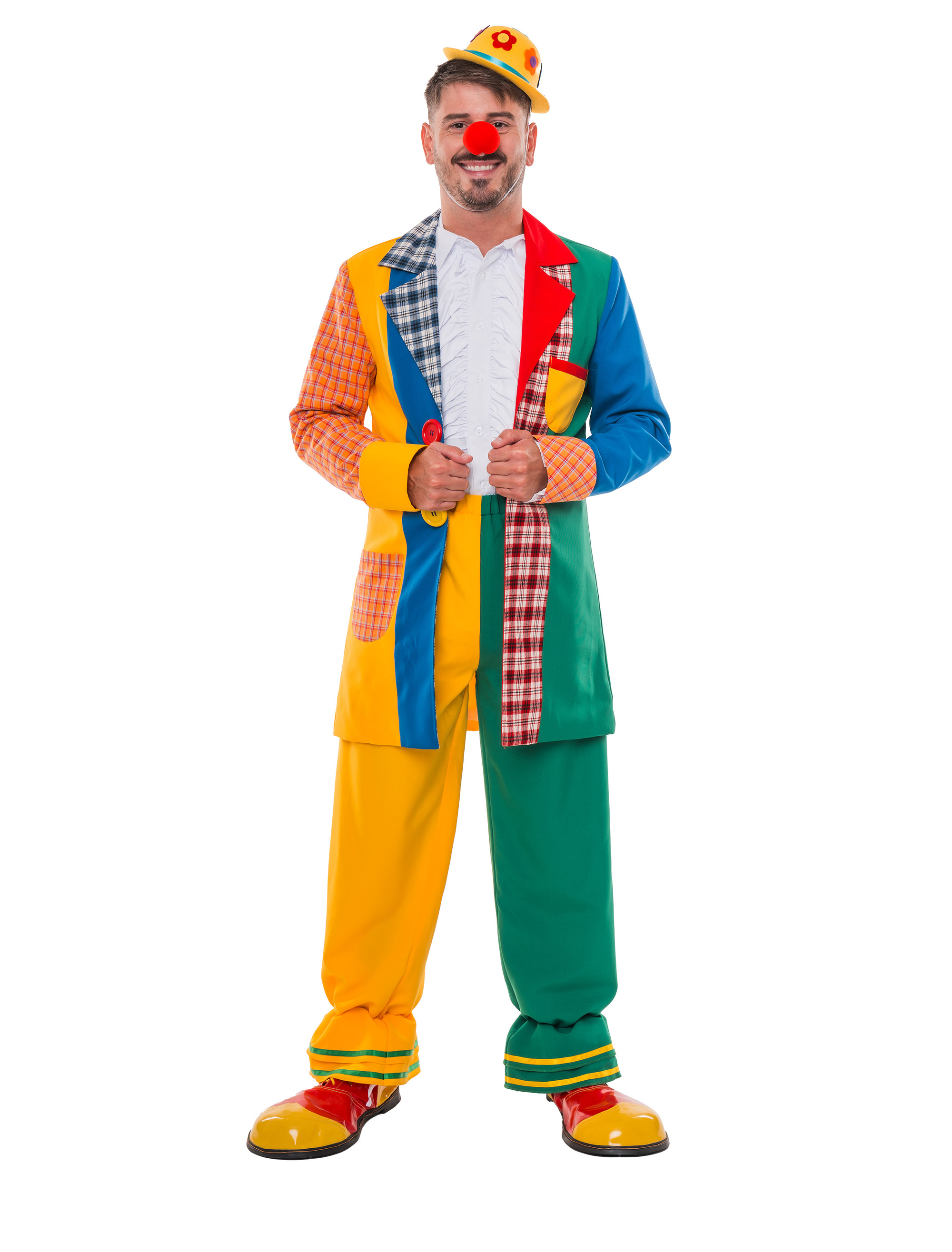 Jackett Clown bunt L/XL