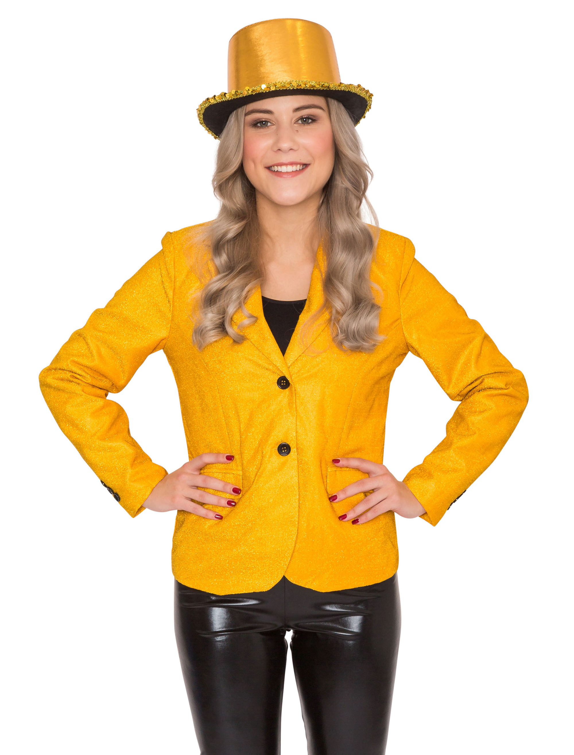 LED Jacke Anadelphina Damen gold M