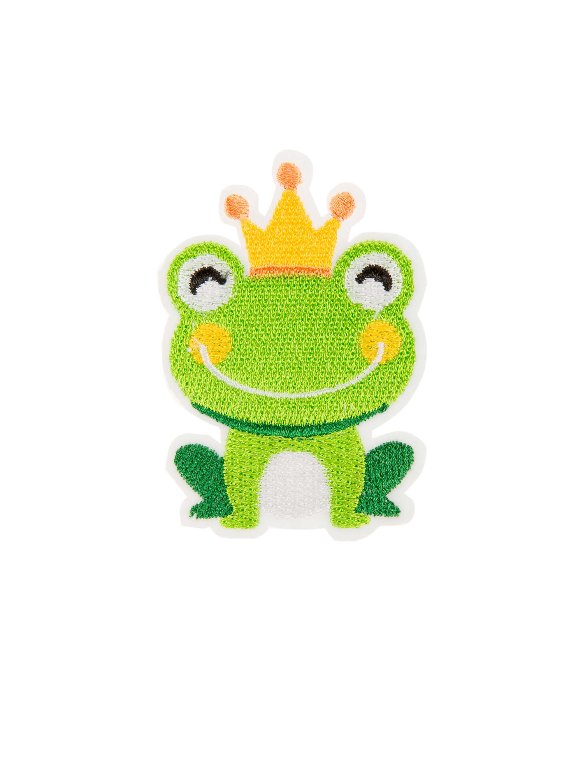 Bügelpatch Froschkönig