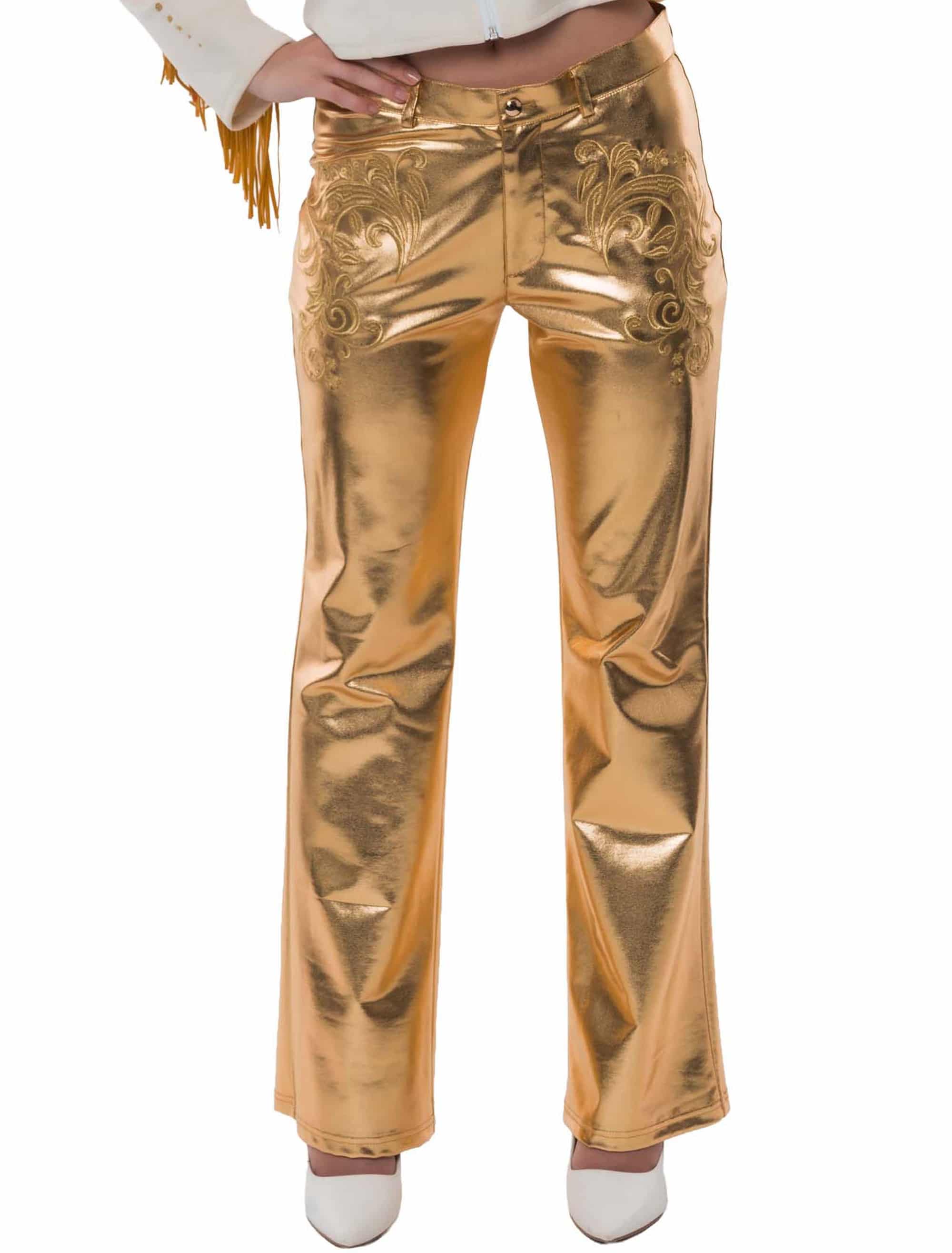 Hose Wilder Westen Damen gold M