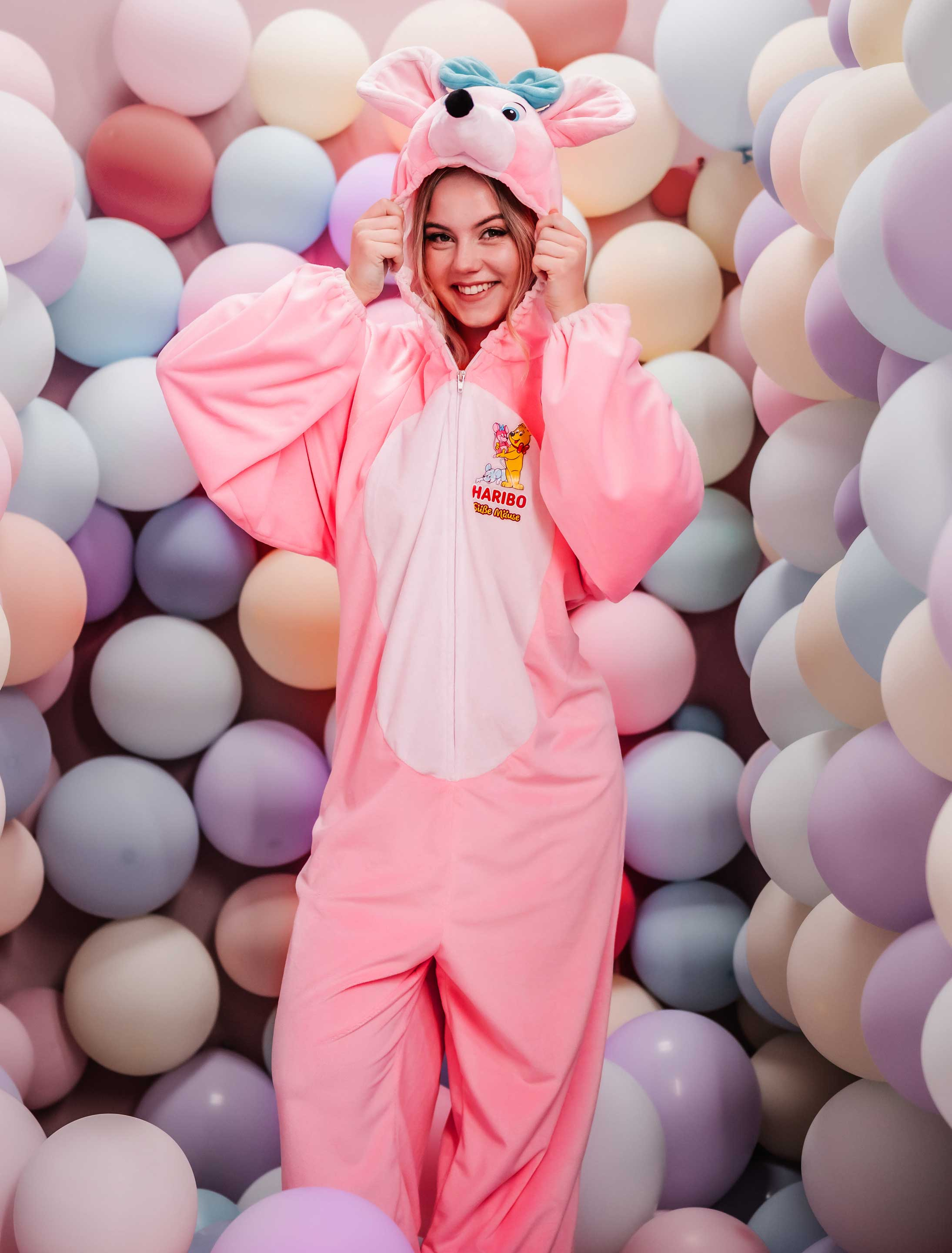 Overall HARIBO Süße Mäuse rosa 2XL/3XL