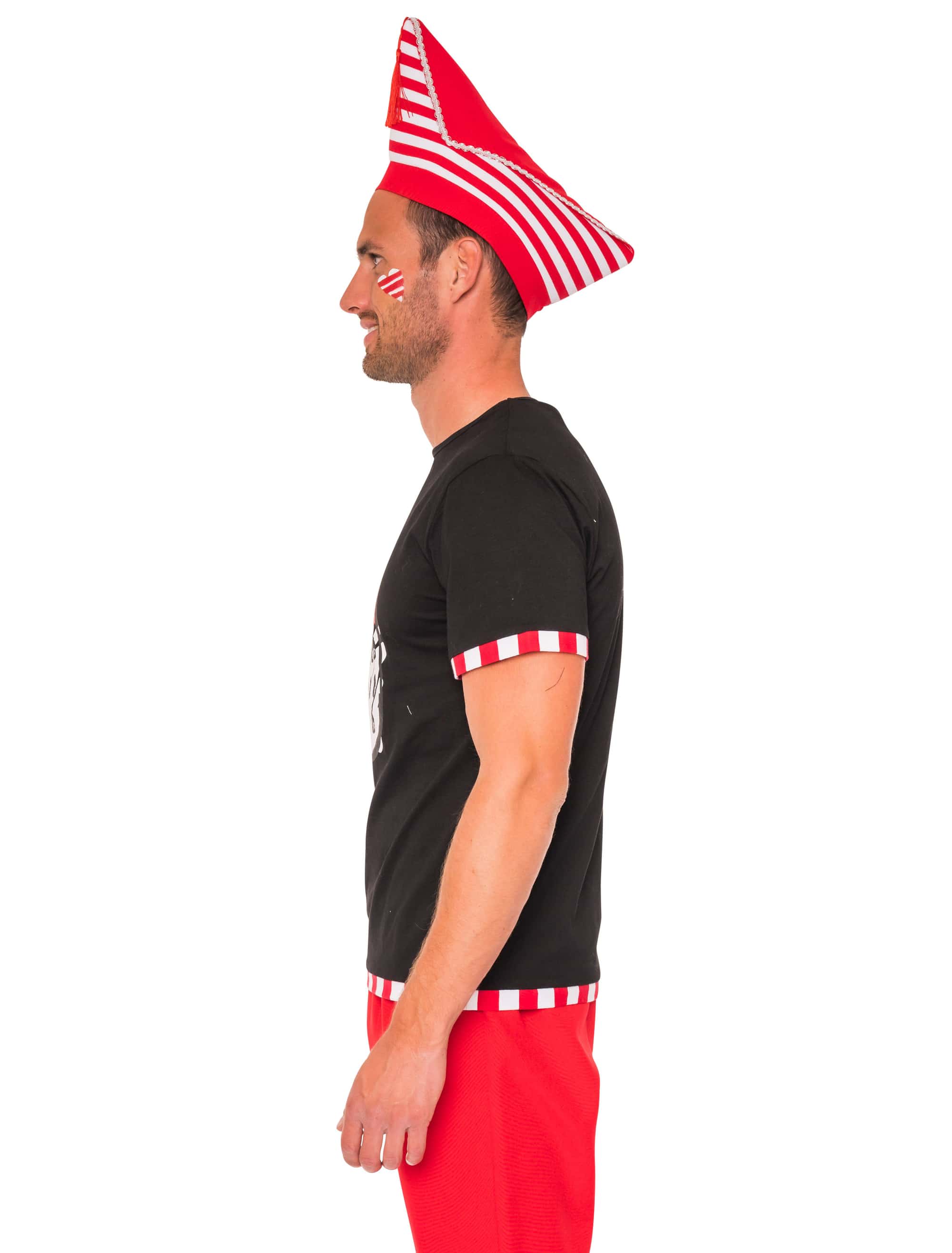 T-Shirt Köln mit Wappen Herren schwarz M