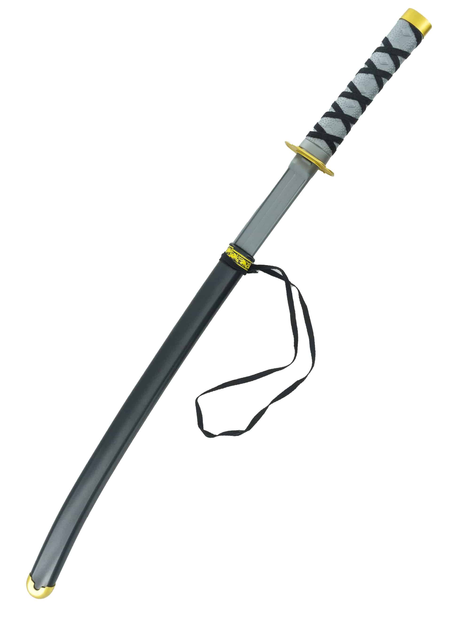 Schwert Ninja 73cm silber/schwarz
