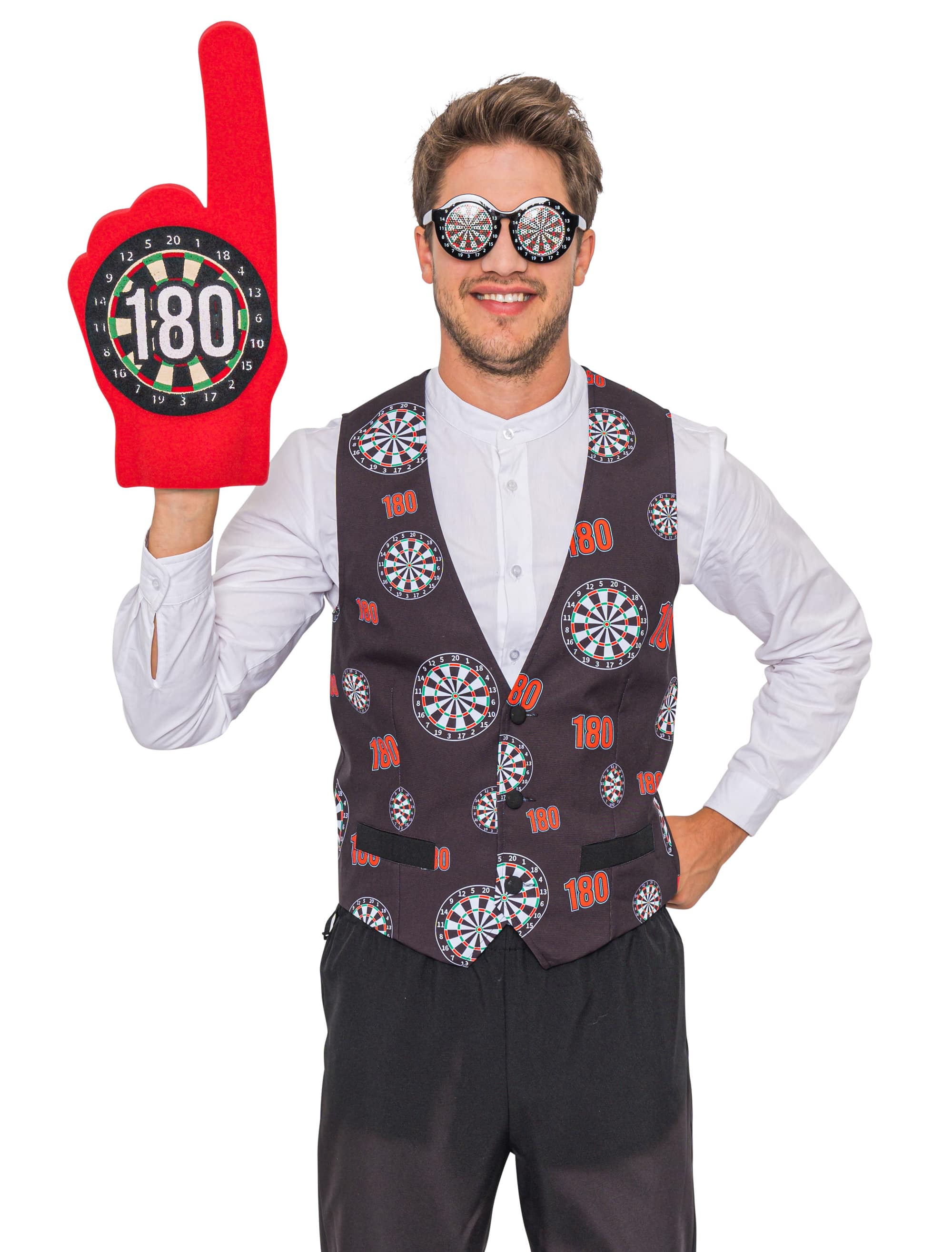 Weste Darts Herren mehrfarbig L/XL