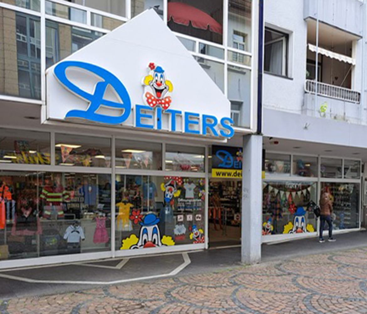 Deiters Kostümladen in Siegburg Außenansicht