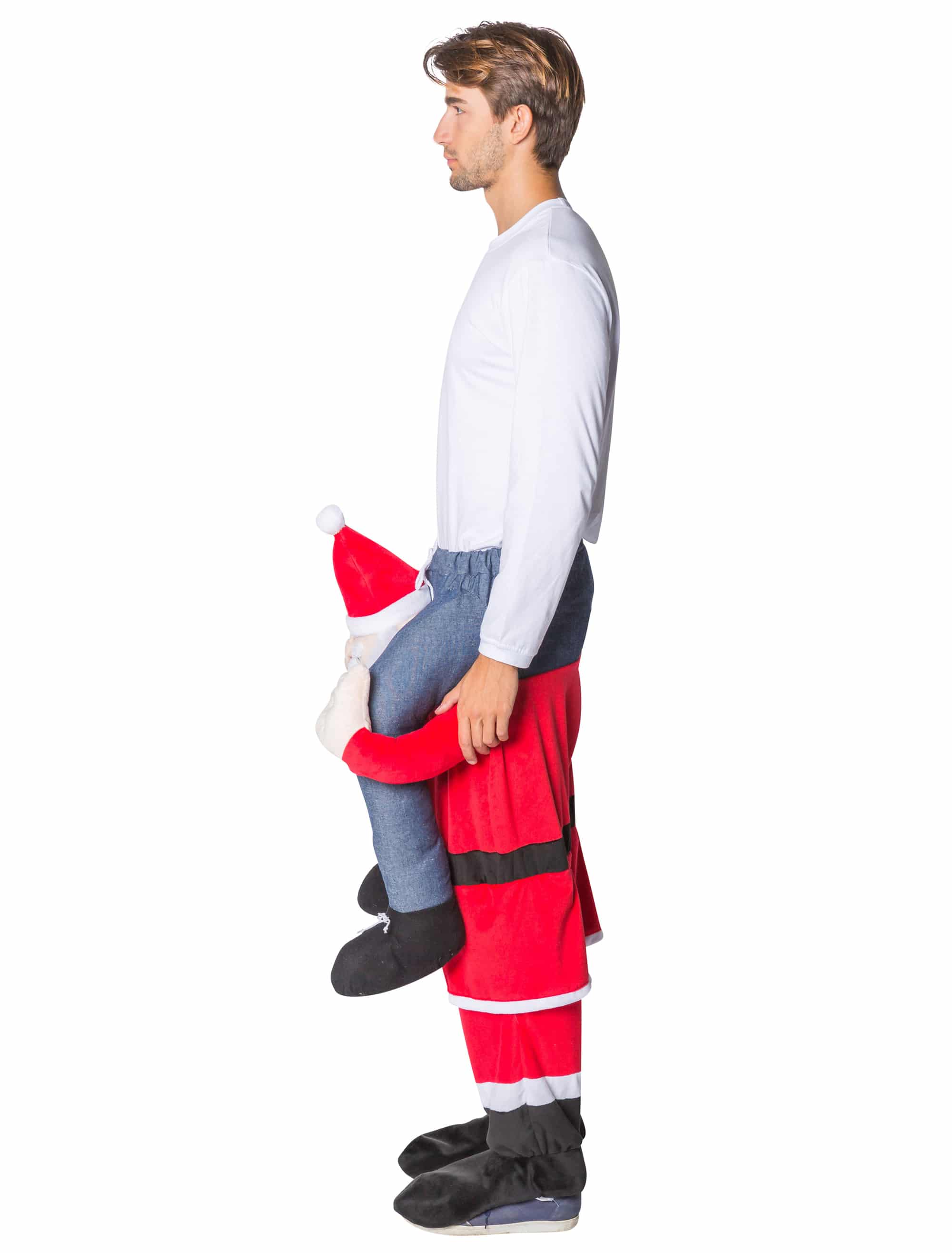 Kostüm Huckepack Weihnachtsmann