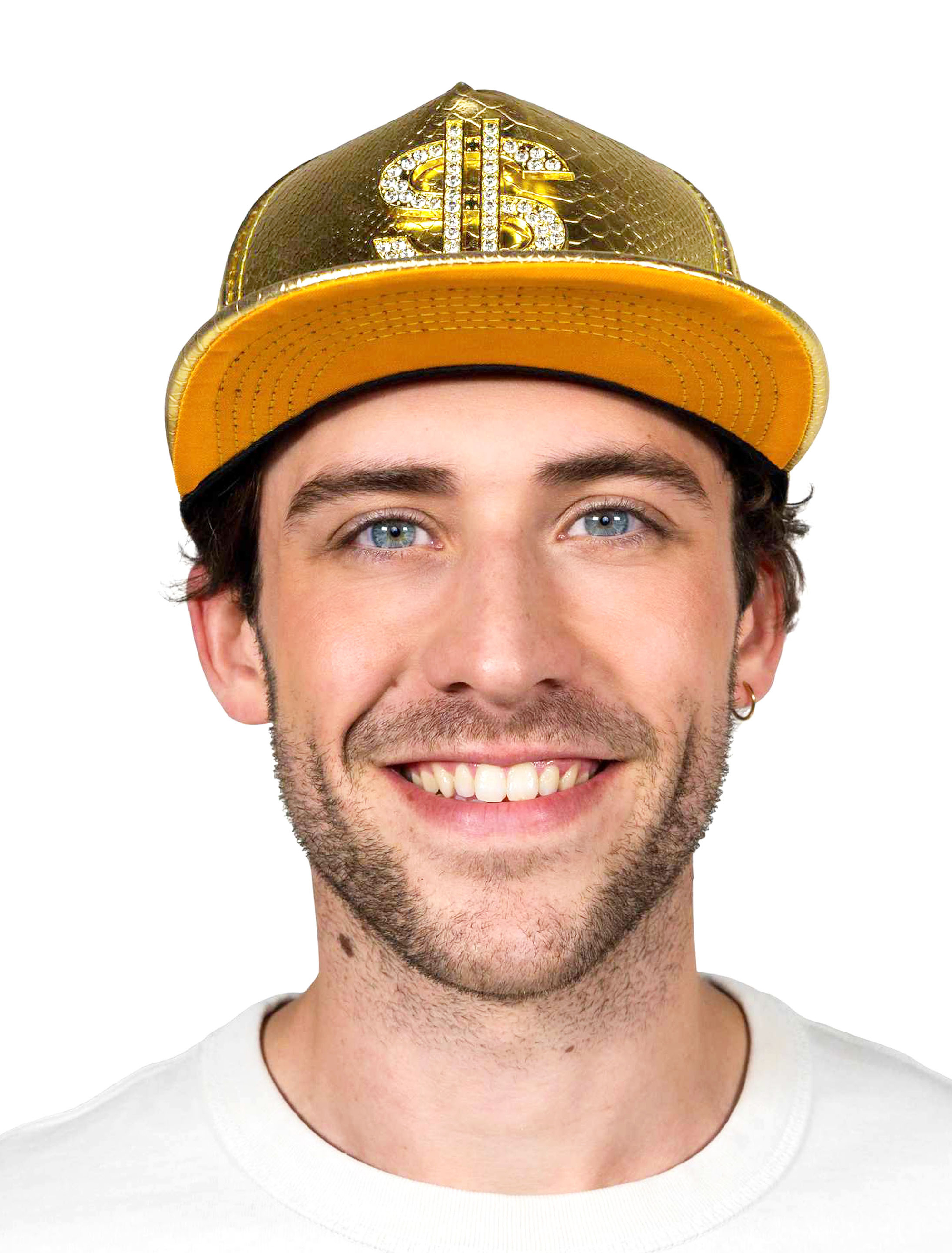 Baseball Cap Dollarzeichen gold