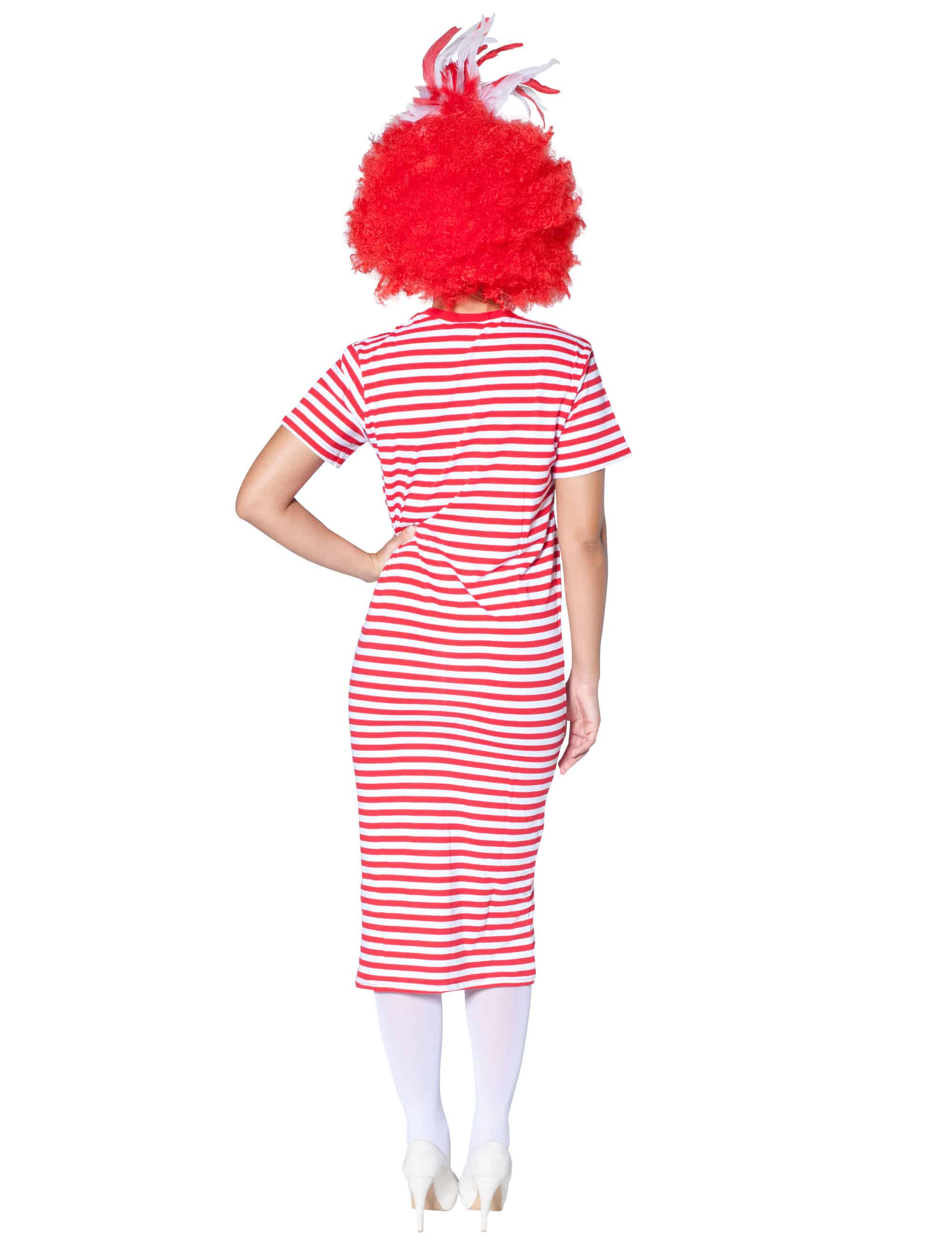 Rivelhemd kurzarm rot/weiß XS