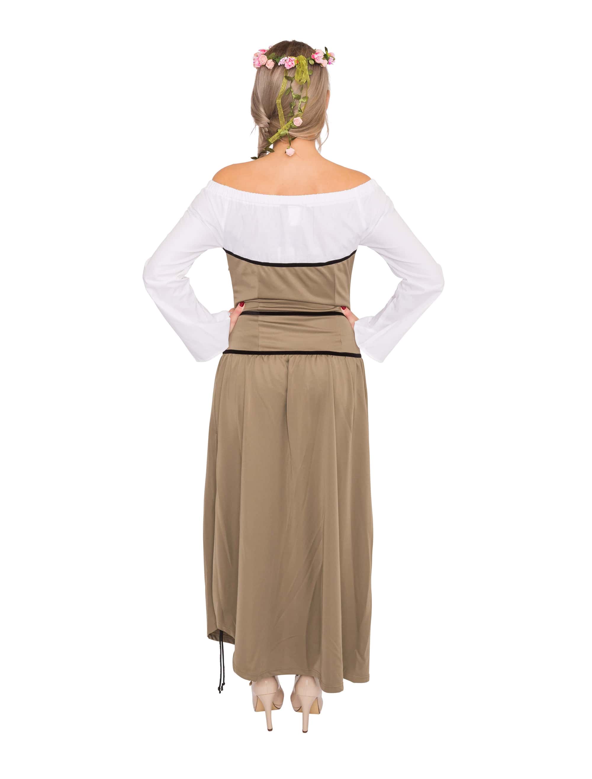 Kleid Holde Maid braun XL