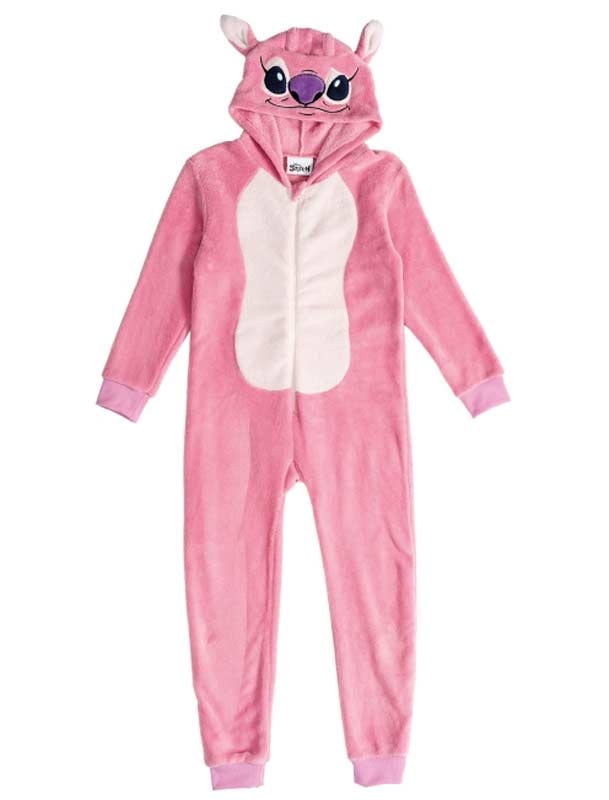 Onesie Stitch Angel Kigu rosa 12-14 Jahre
