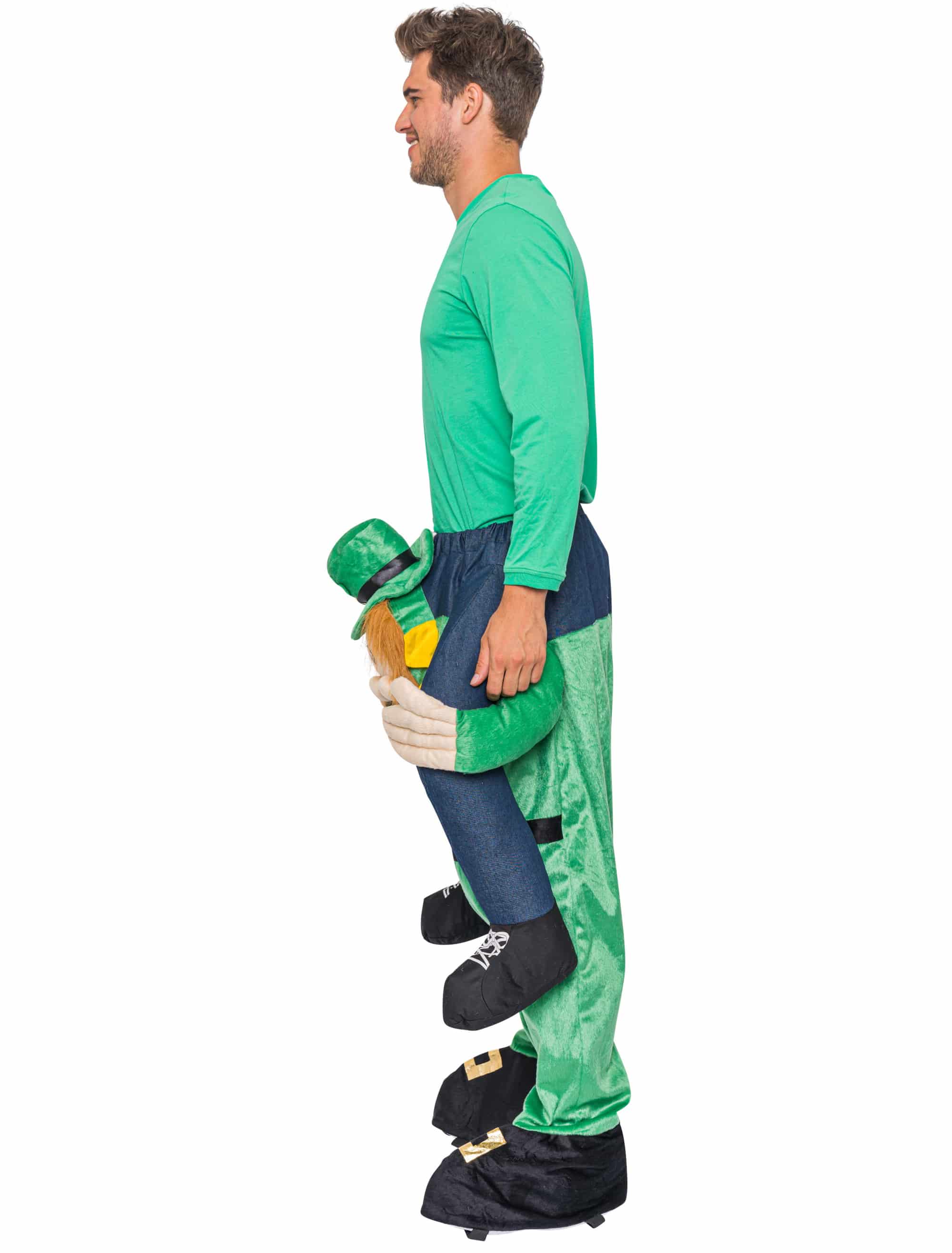Kostüm Huckepack Kobold grün one size