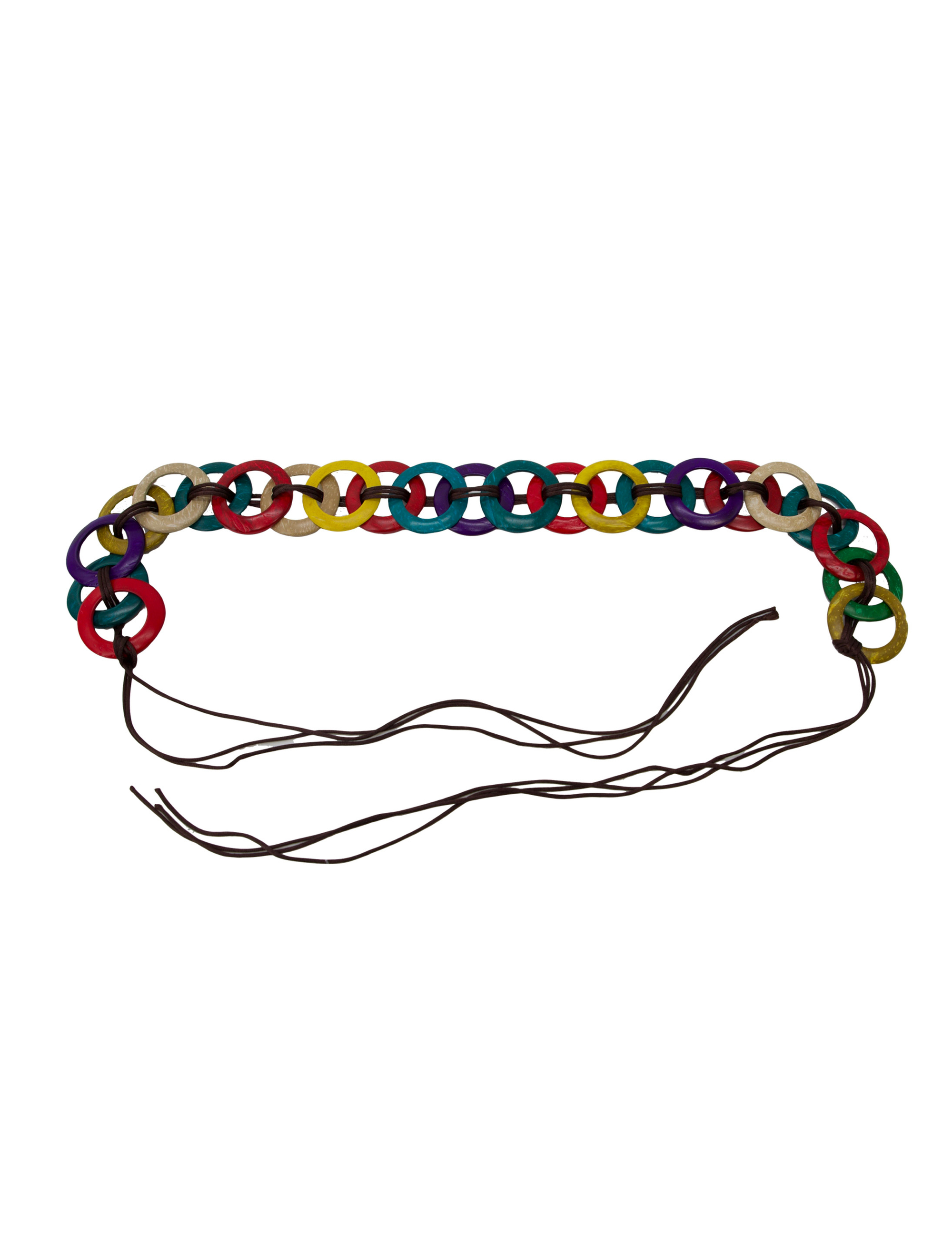 Gürtel Hippie aus Kreisen bunt