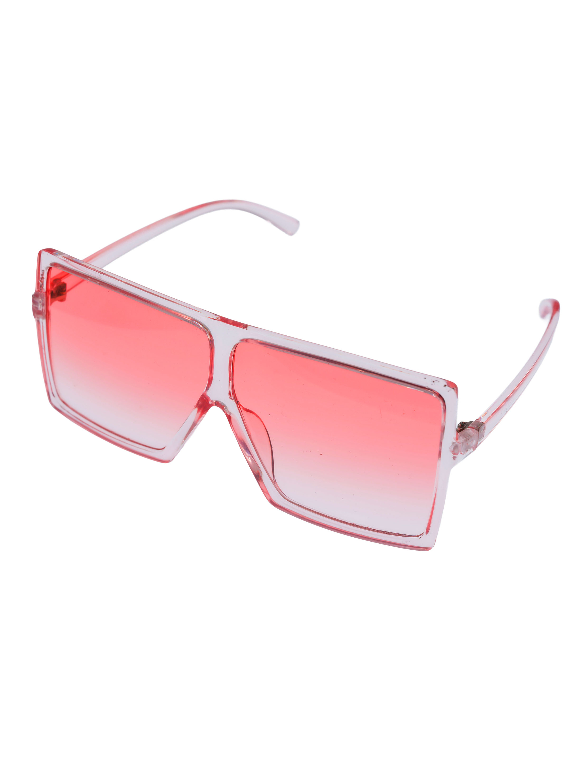 Brille eckig rosa