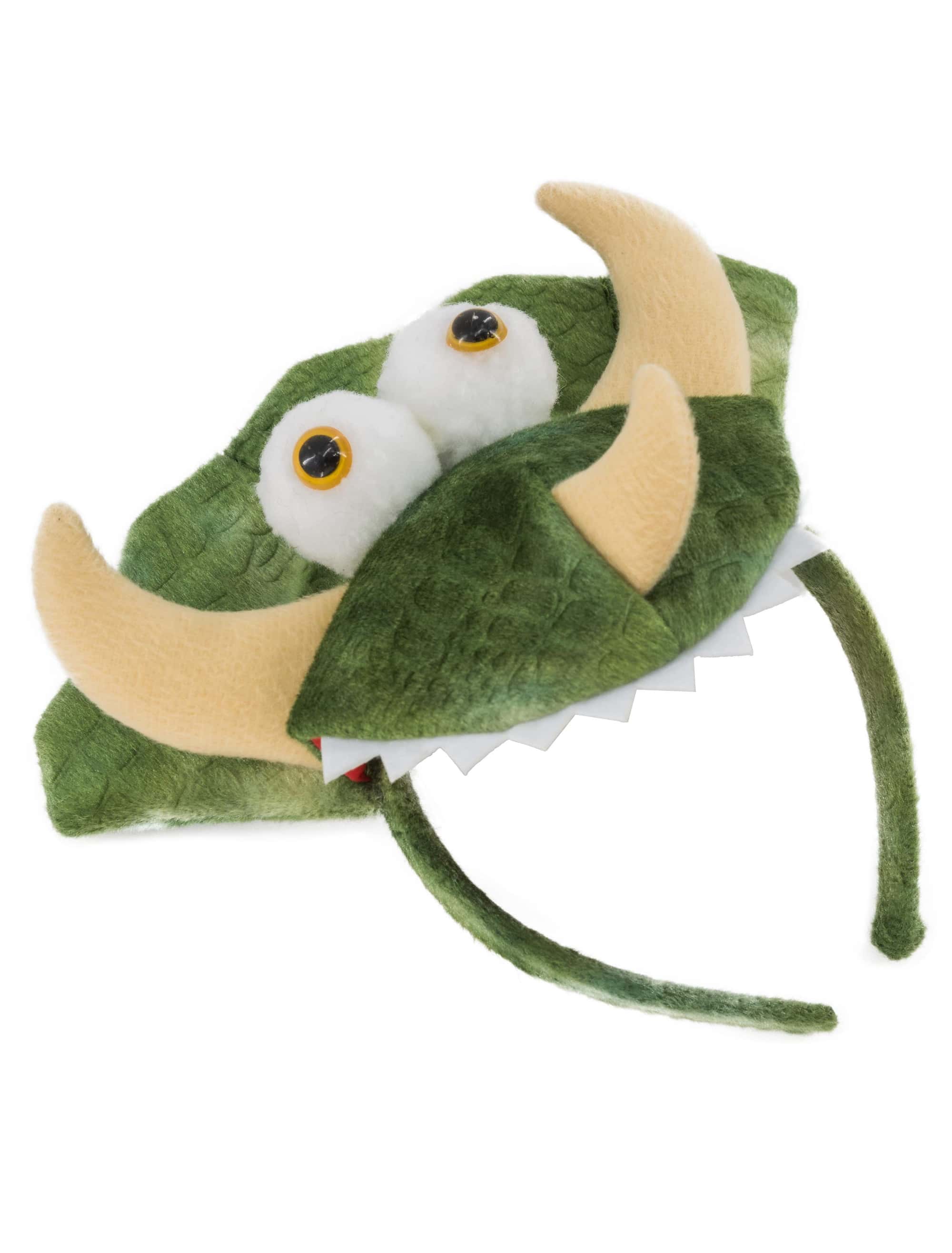 Haarreif Dinosaurier grün