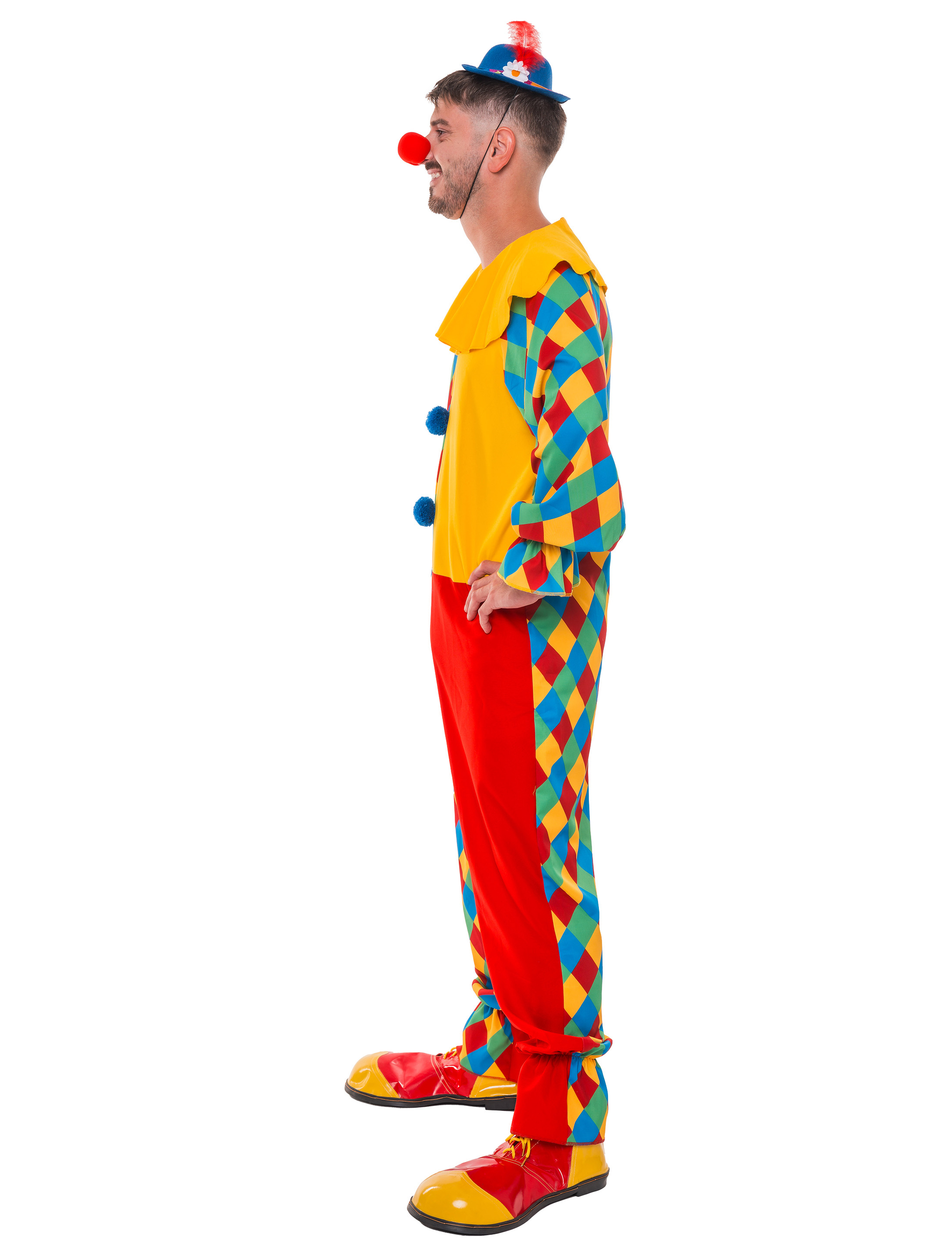 Overall Clown bunt 2XL/3XL