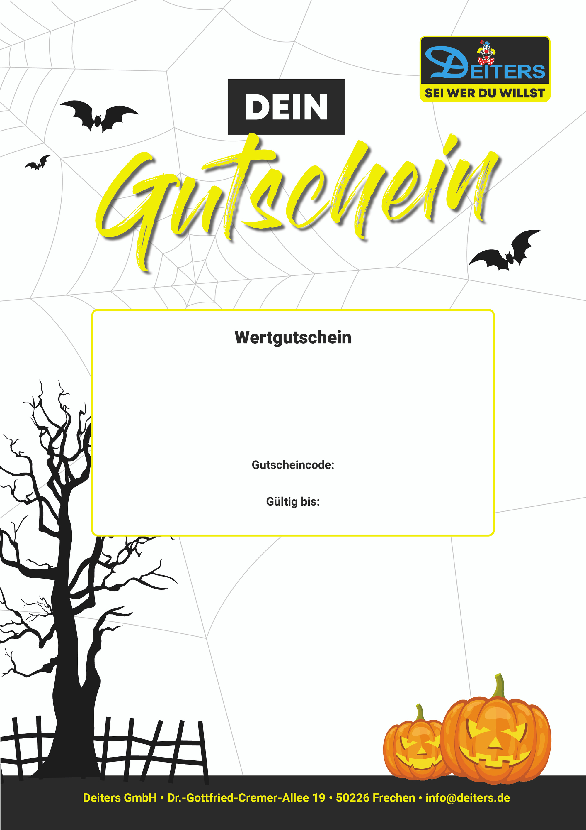Geschenkgutschein von Deiters