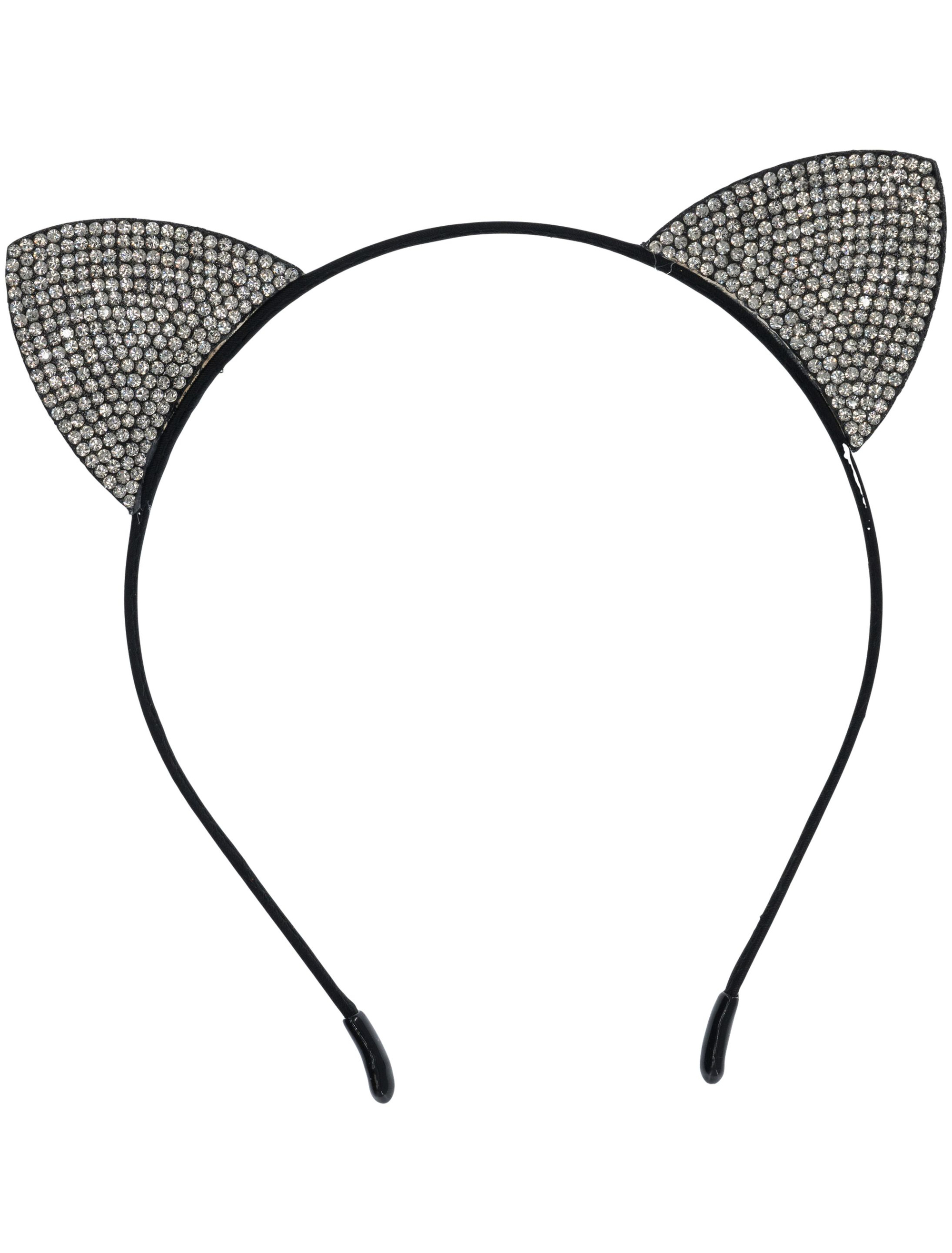 Haarreif Katzenohren glitzer