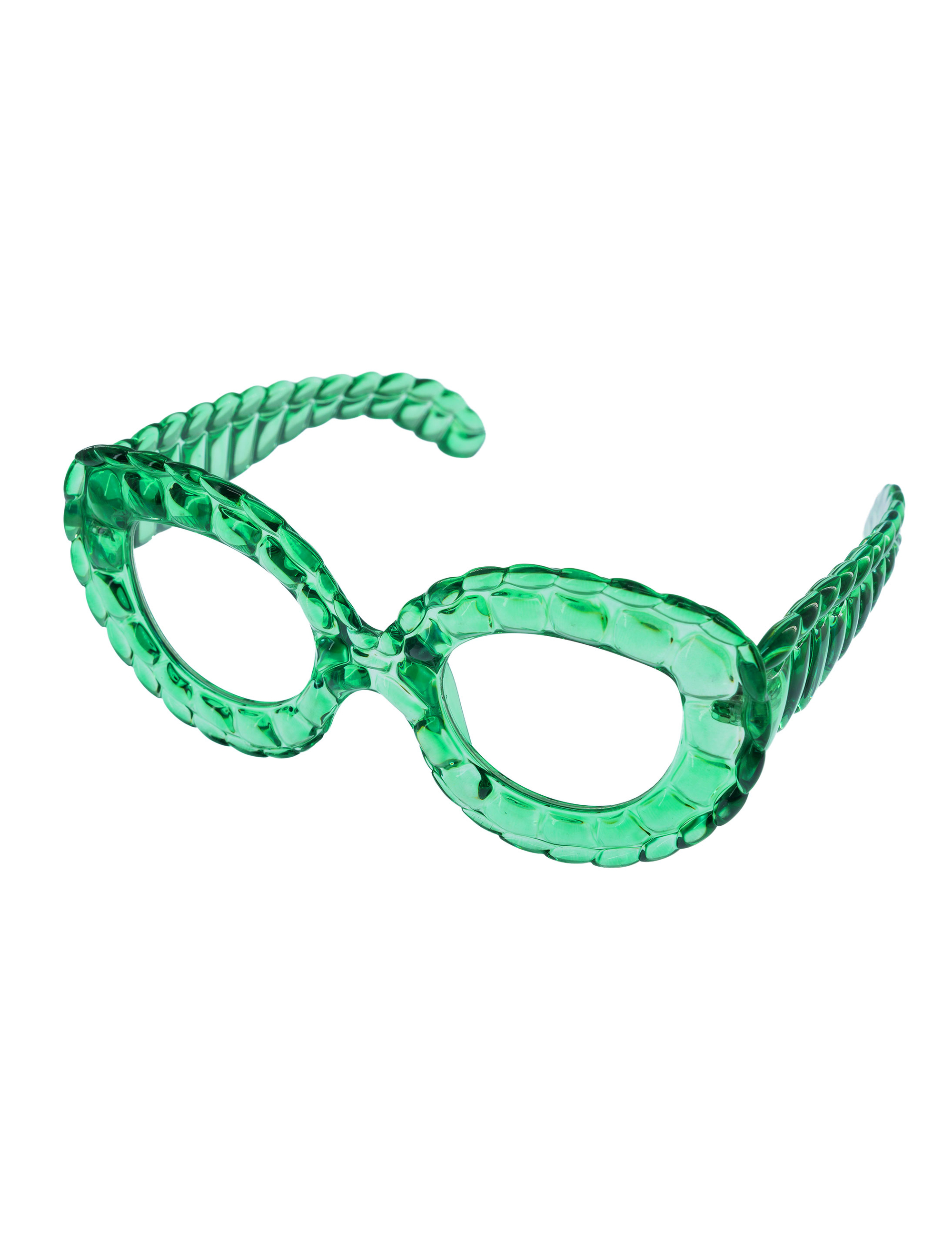 Brille Schlange grün