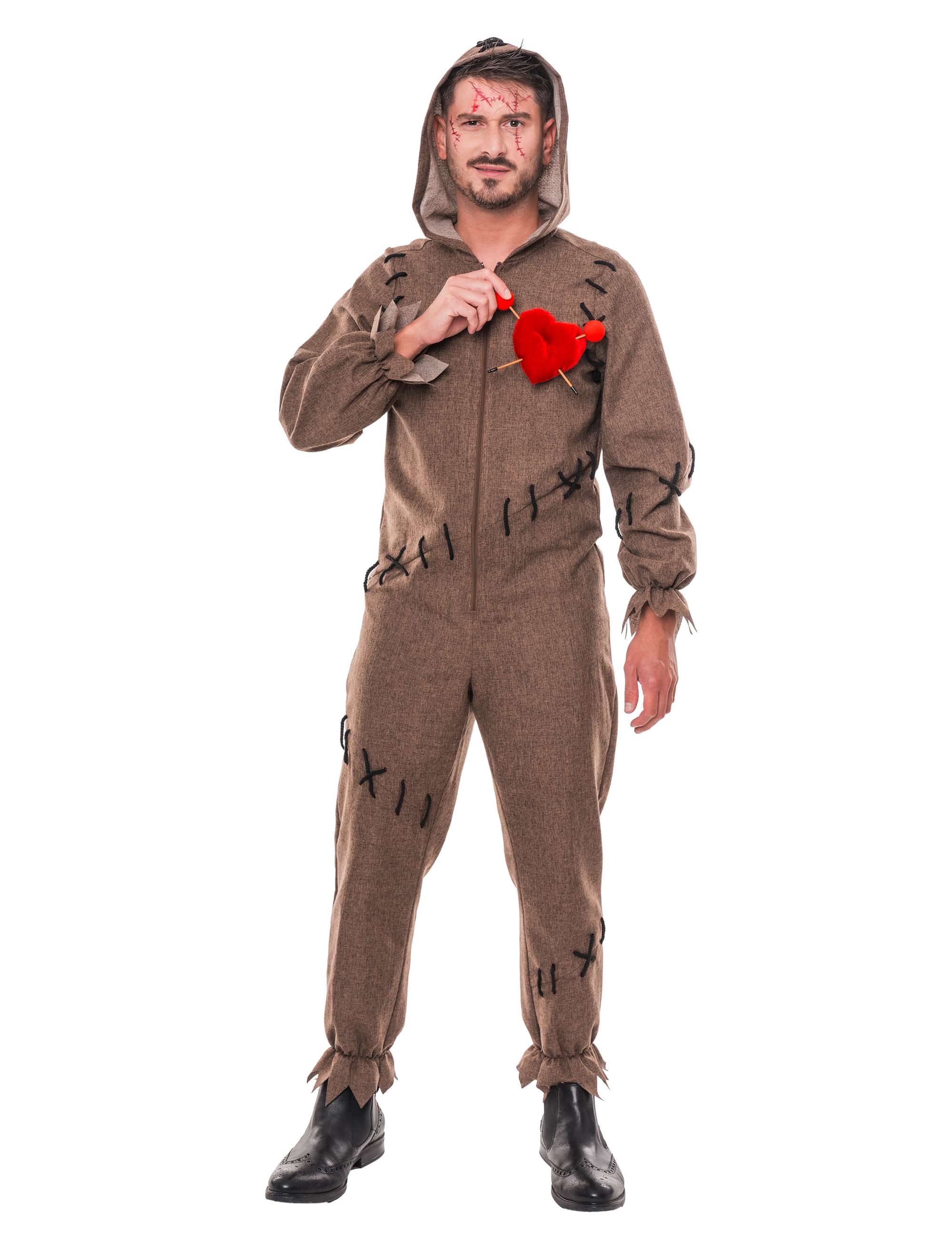 Overall Voodoo Puppe braun S/M