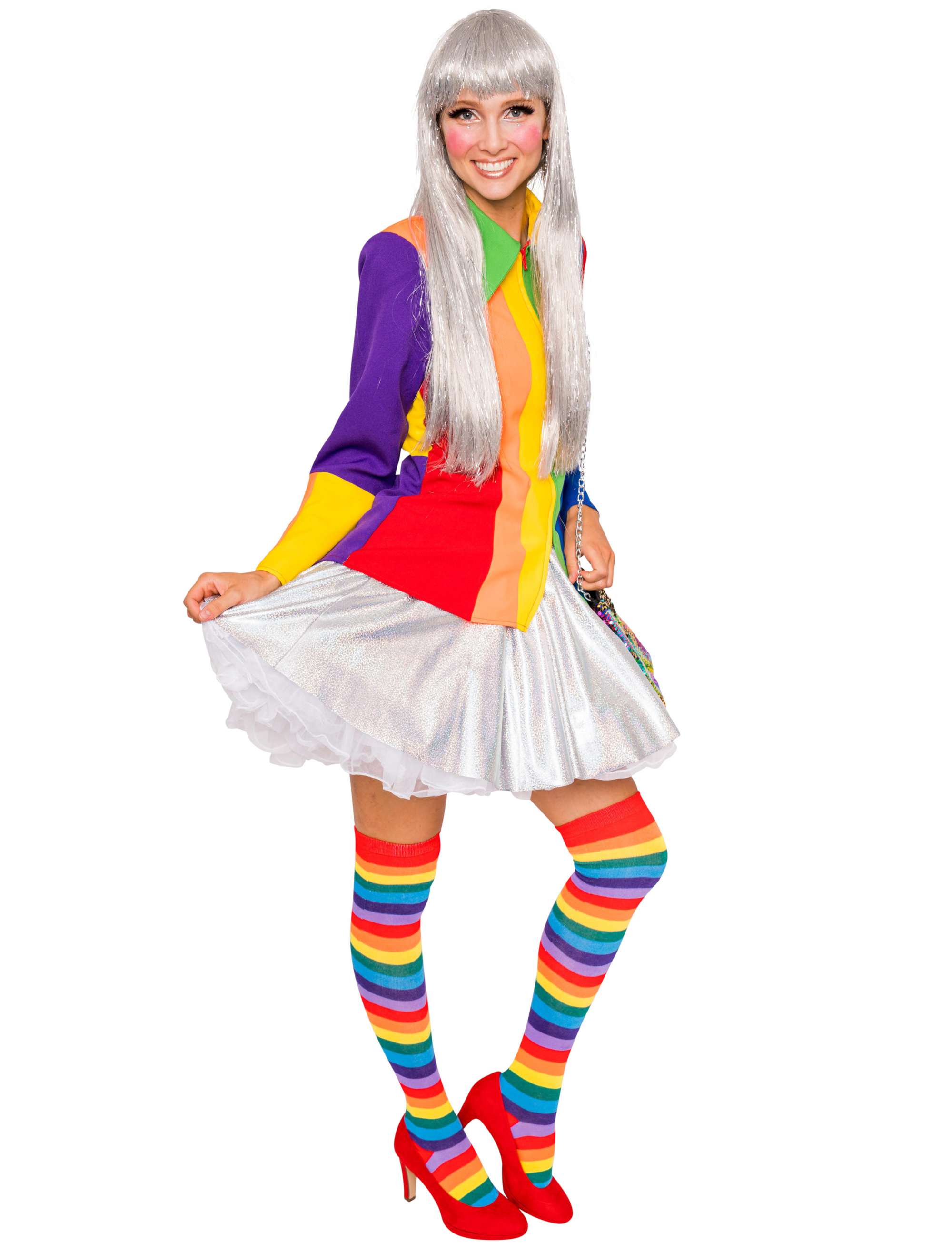 Jacke Rainbow Damen rainbow S