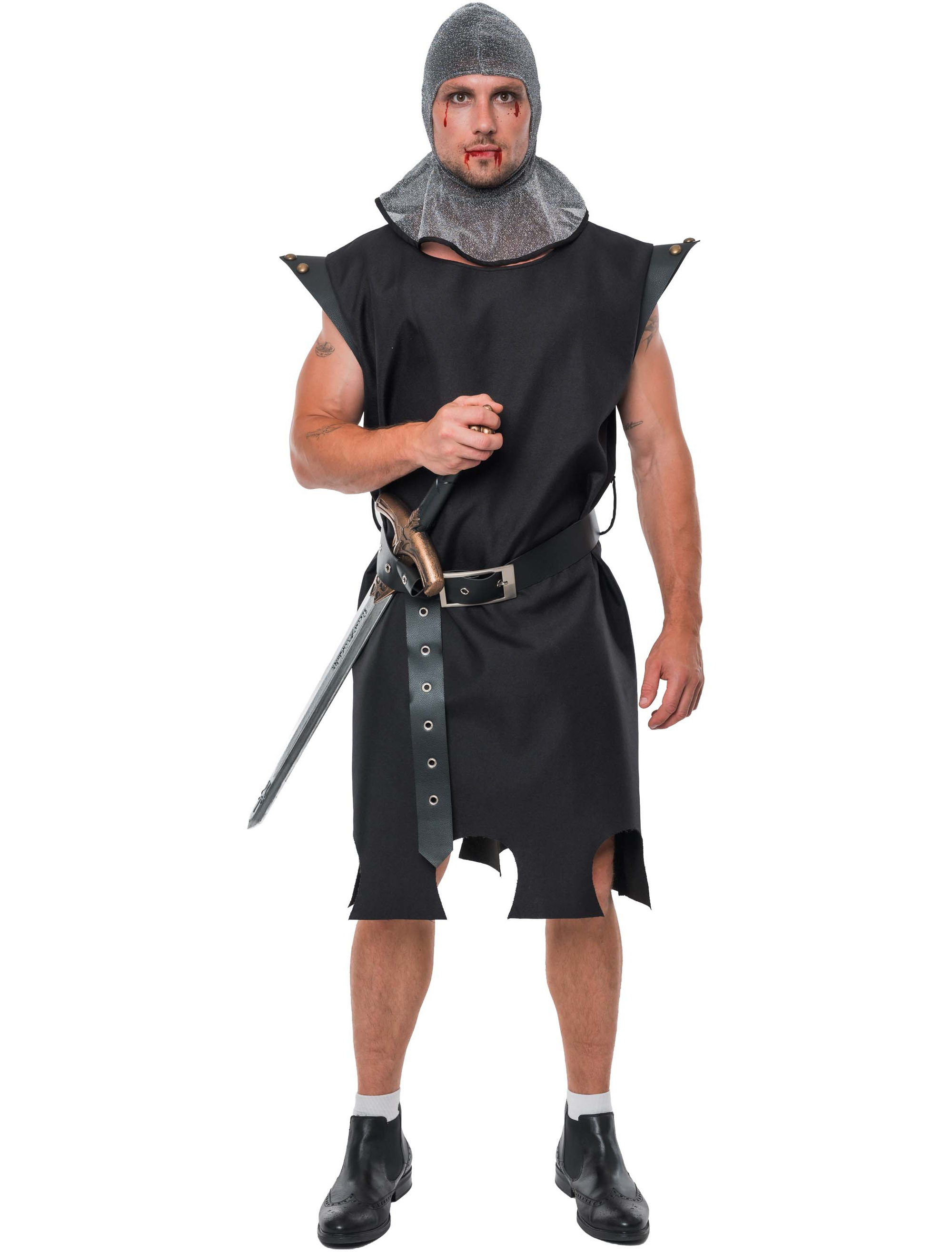 Kostüm Henker 2-tlg. Herren schwarz S/M