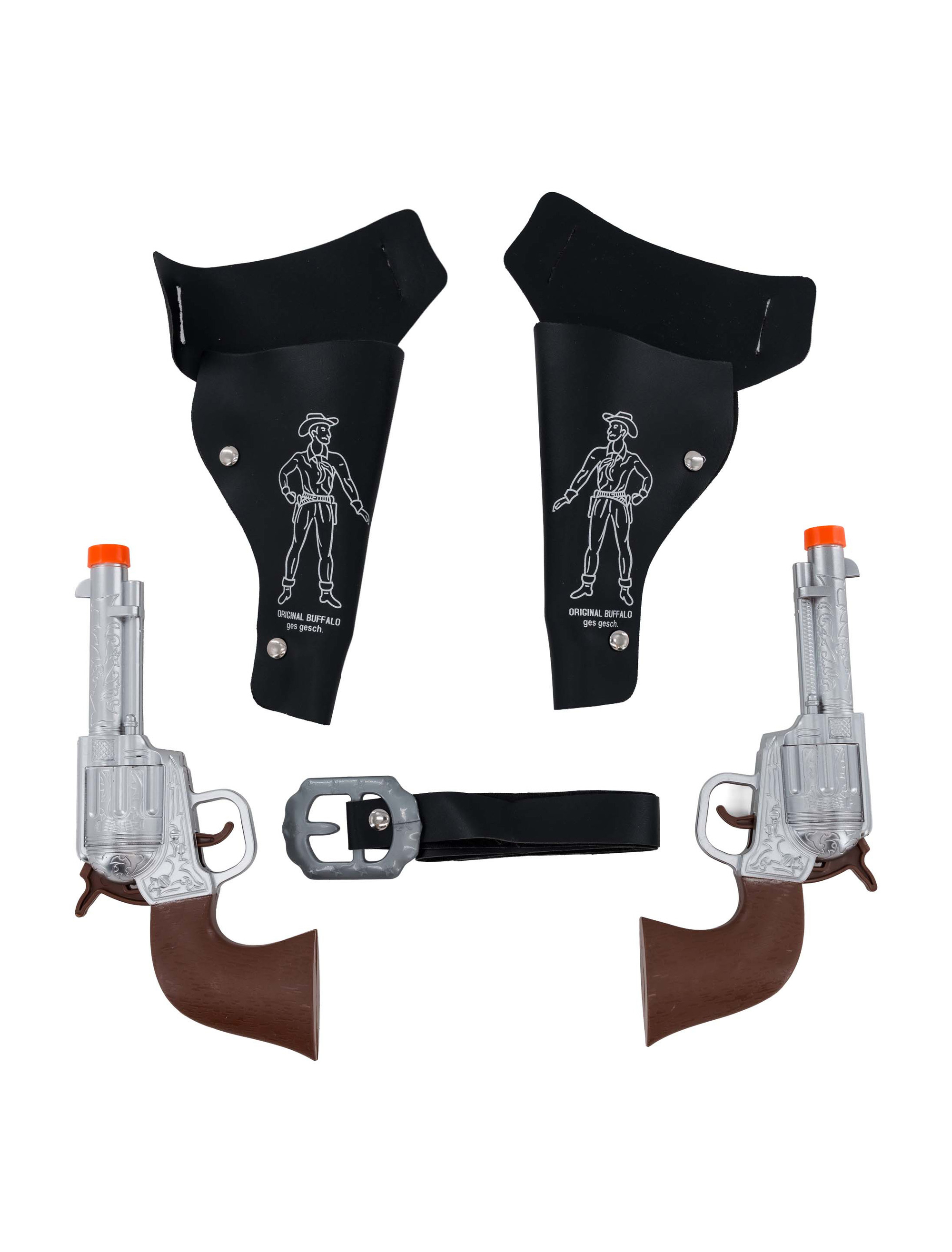 Cowboy Set 5-tlg. schwarz