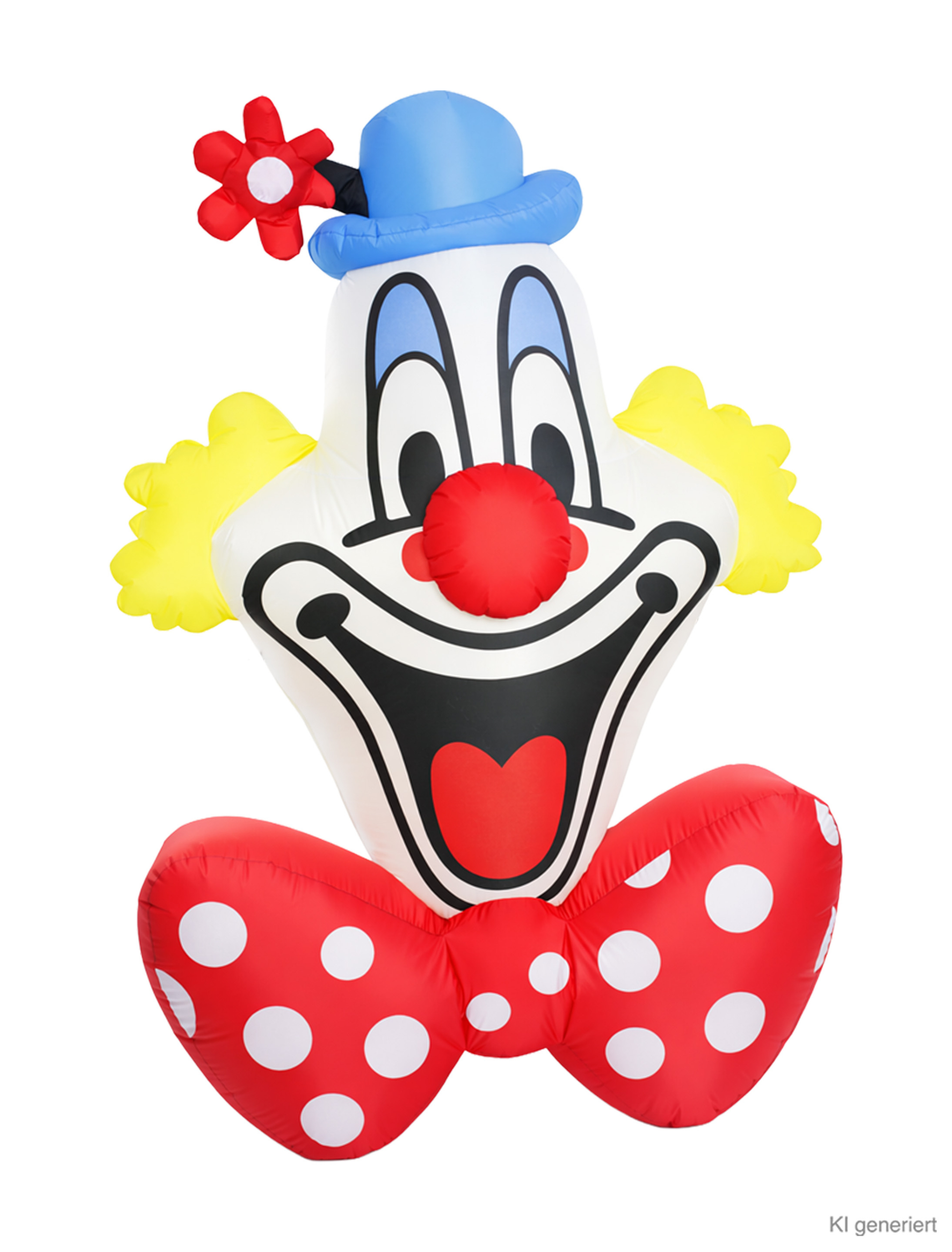 Aufblasbarer Deiters Clown 182cm bunt