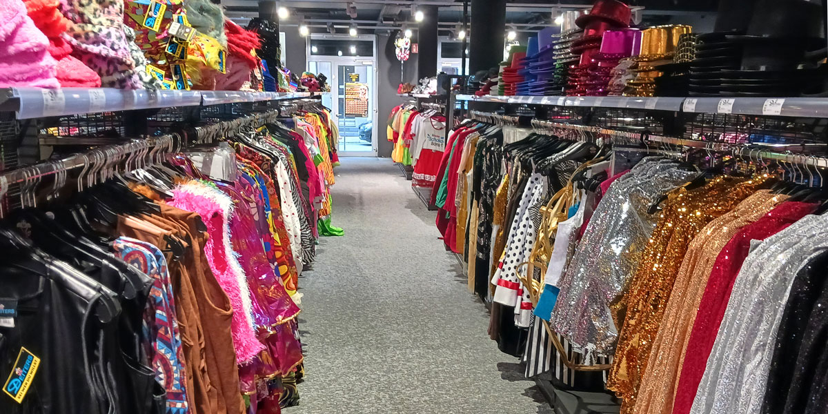 Deiters Kostümladen in Münster Innenansicht 4