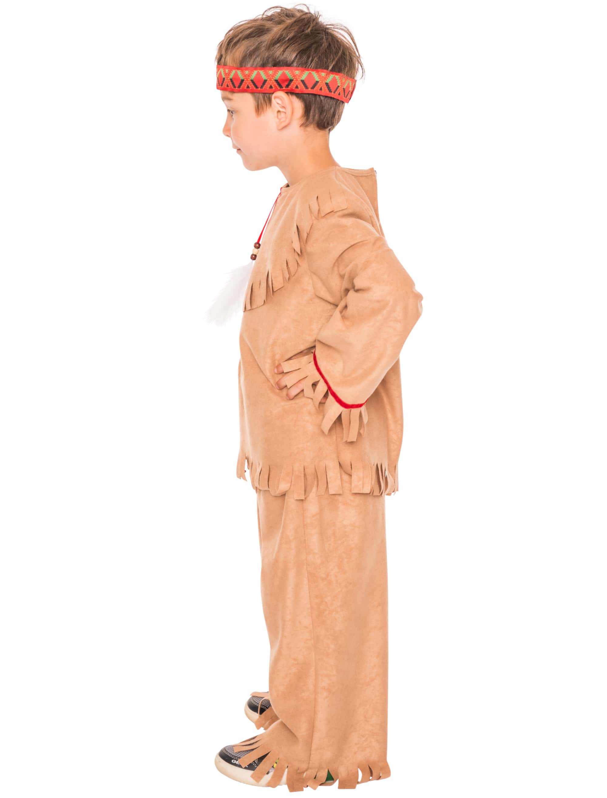 Indianer Kinder 2-tlg. braun 128