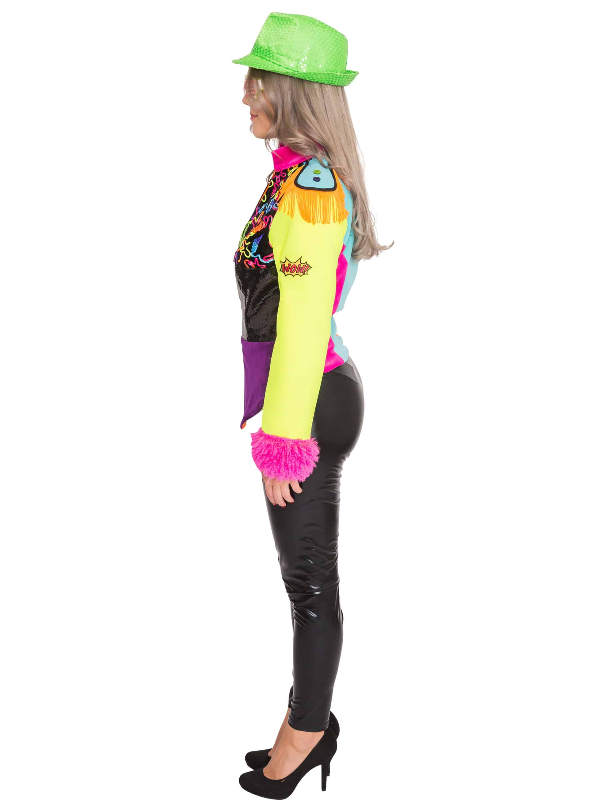 Jacke Damen neon Damen bunt S