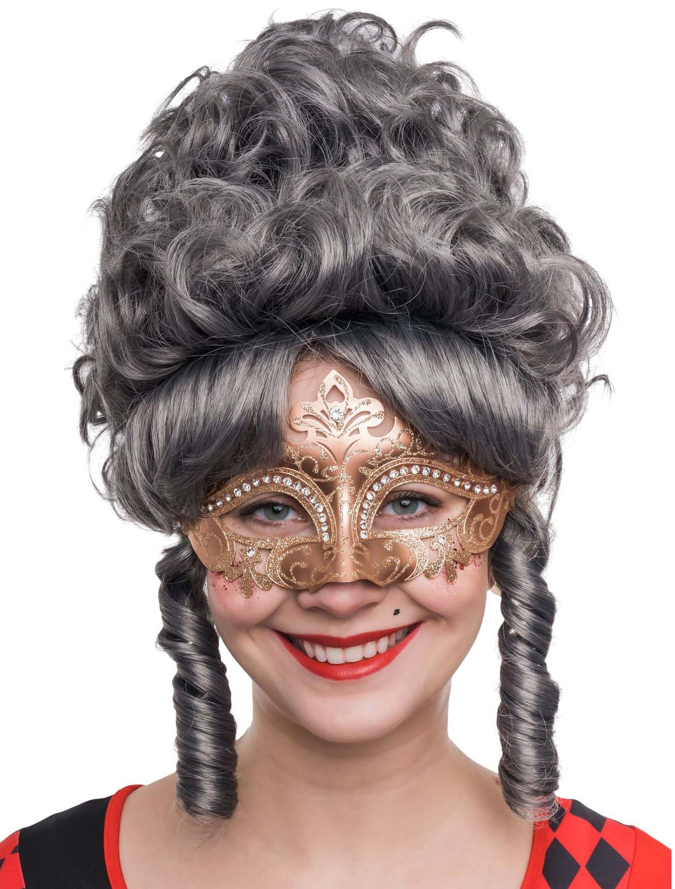 Venezianische Maske Pompös gold
