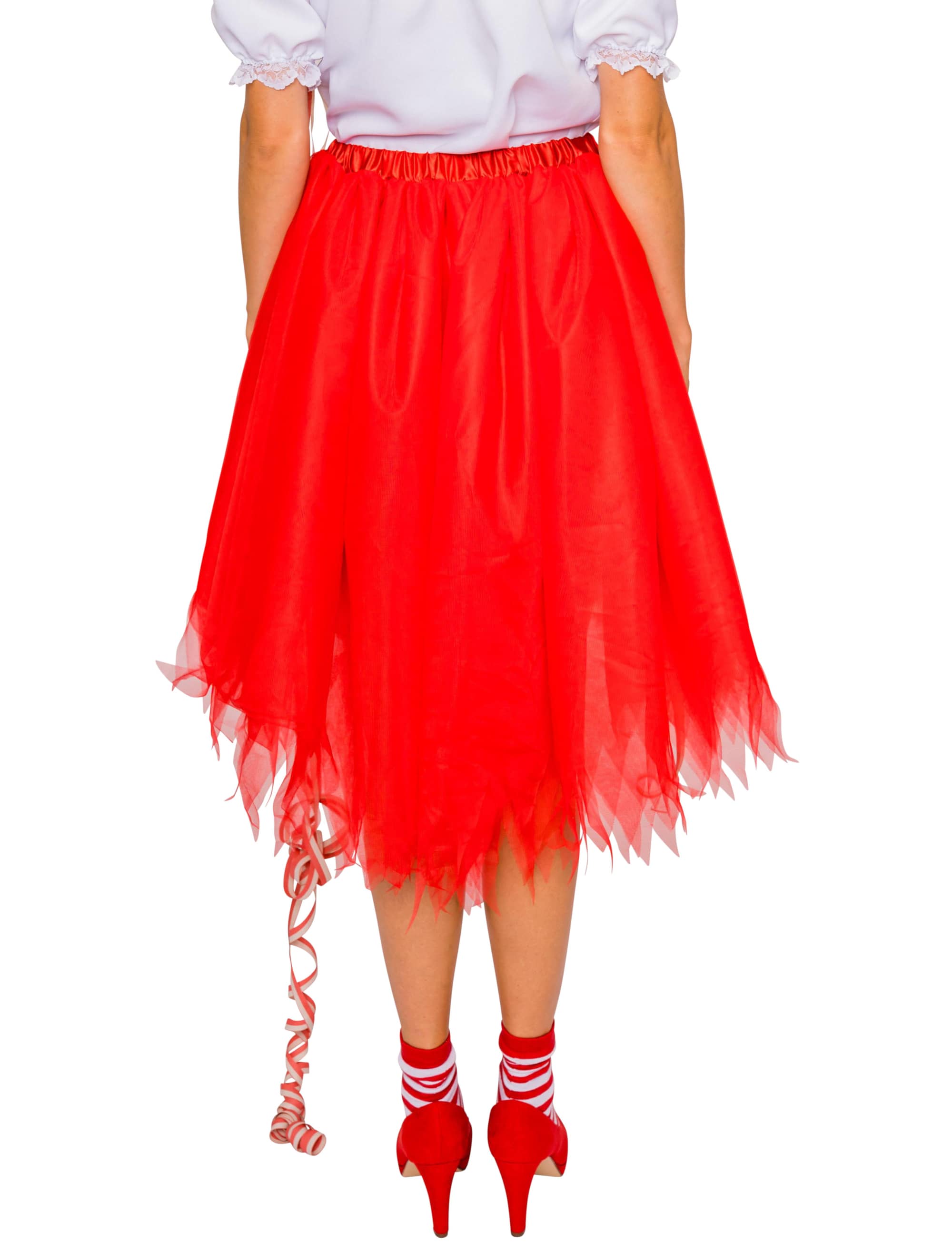 Petticoat deluxe Damen rot one size