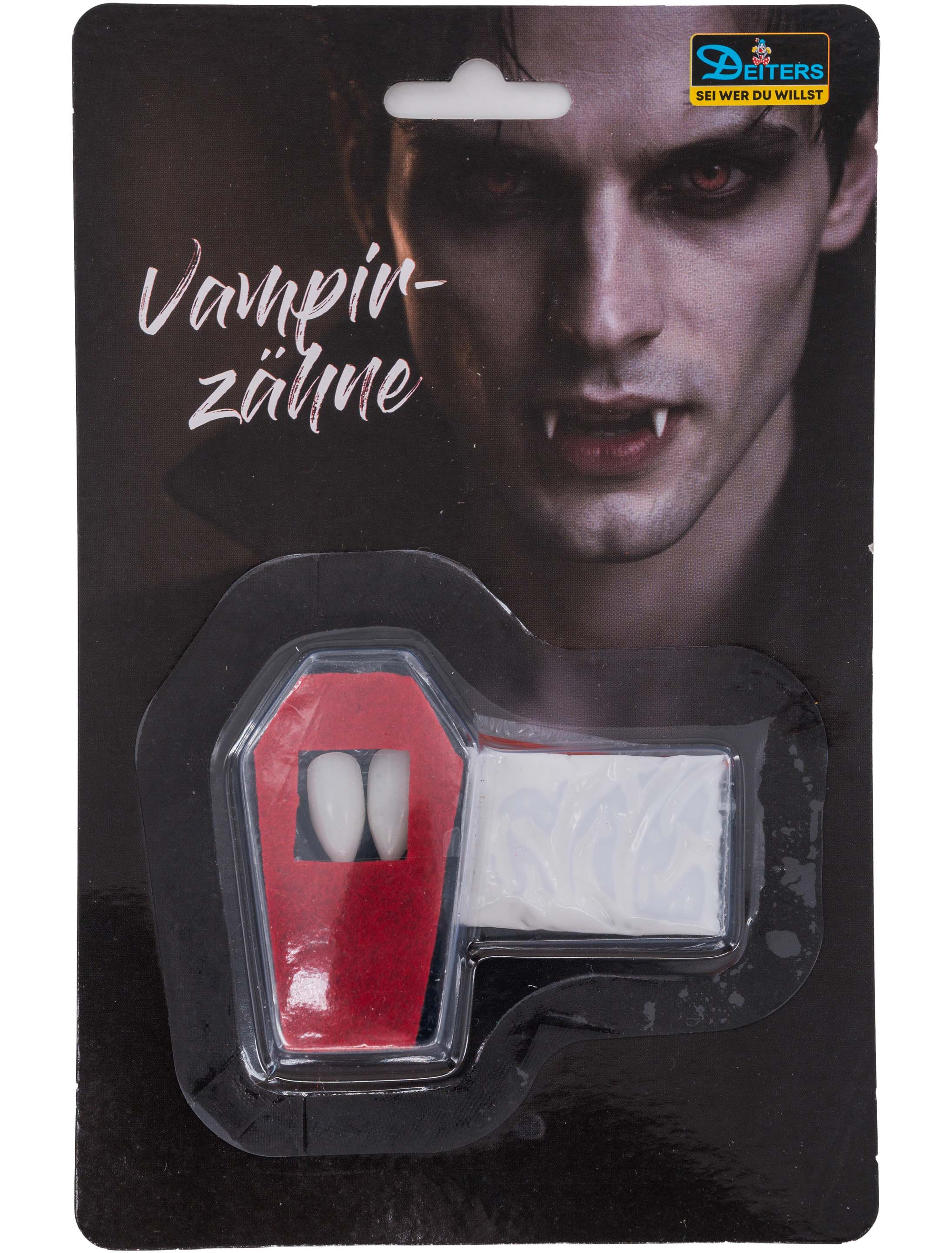 Vampirzähne weiß
