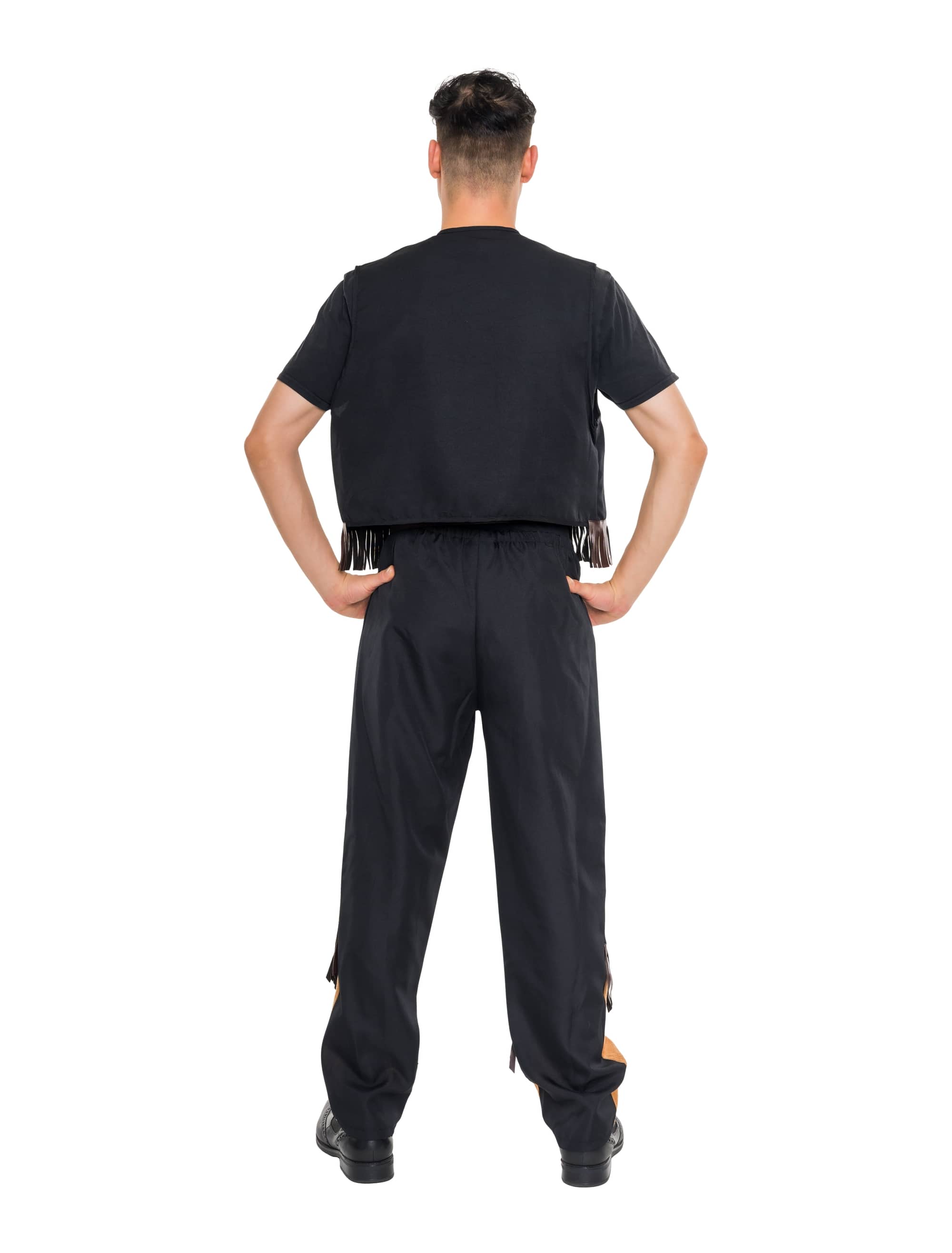 Kostüm Cowboy 2-tlg. braun/schwarz L/XL