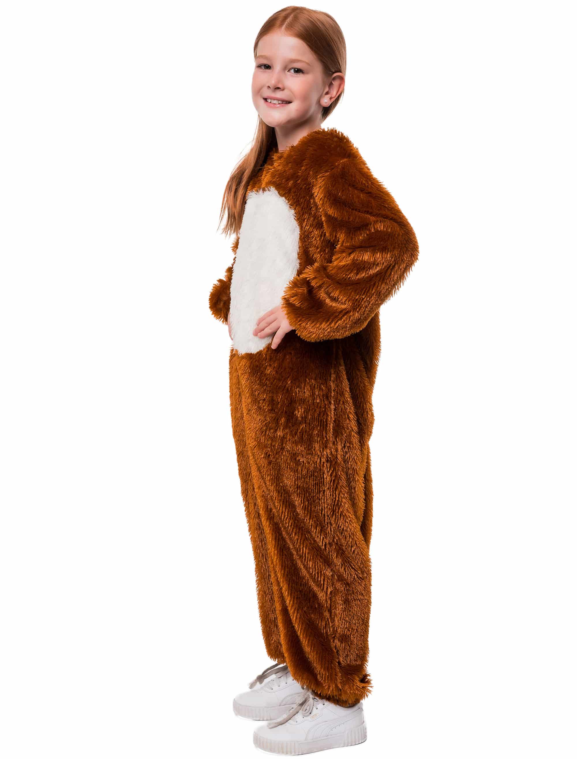 Overall Affe Plüsch Kinder braun 116